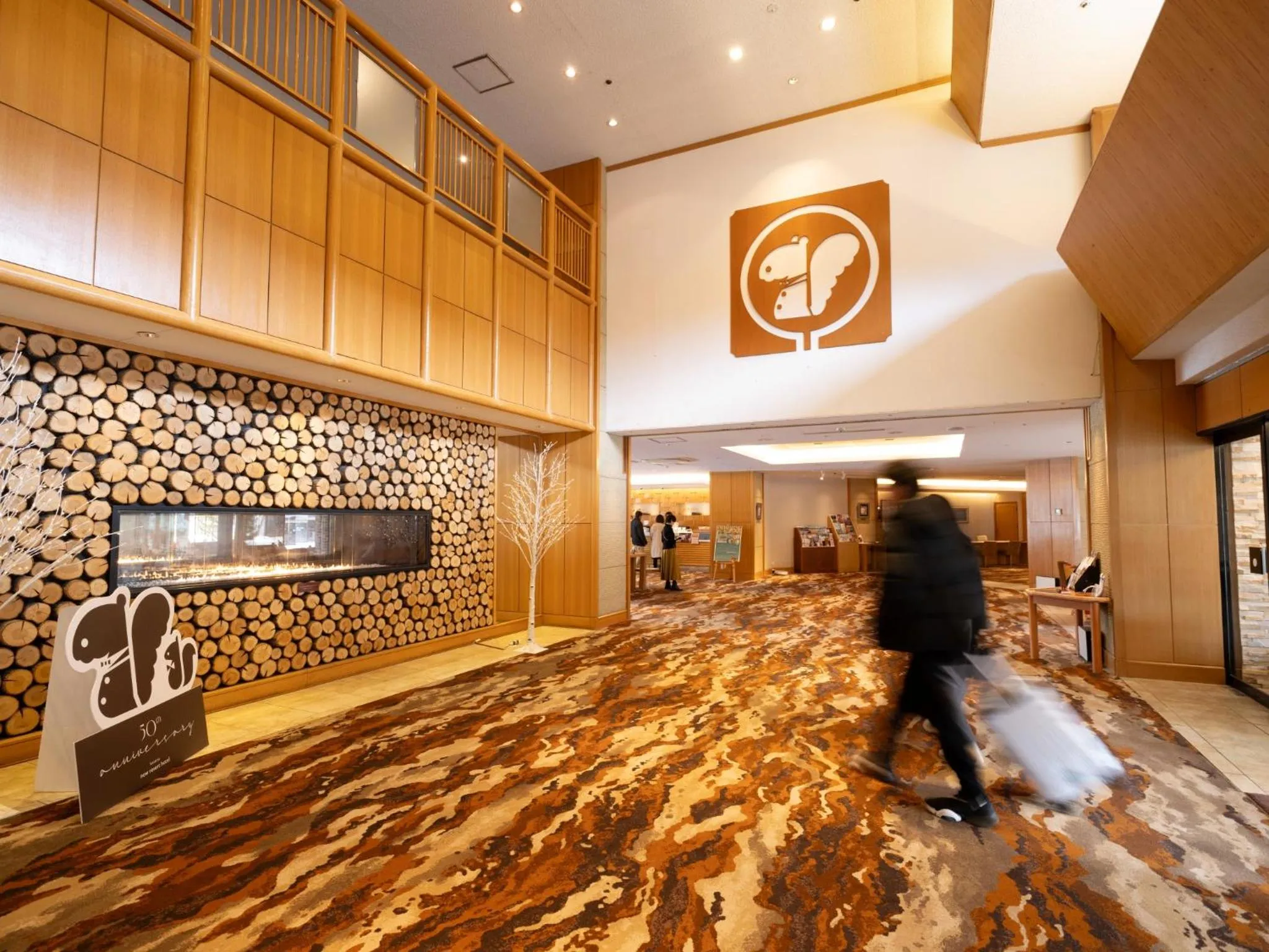Lobby or reception in Kusatsu Now Resort Hotel