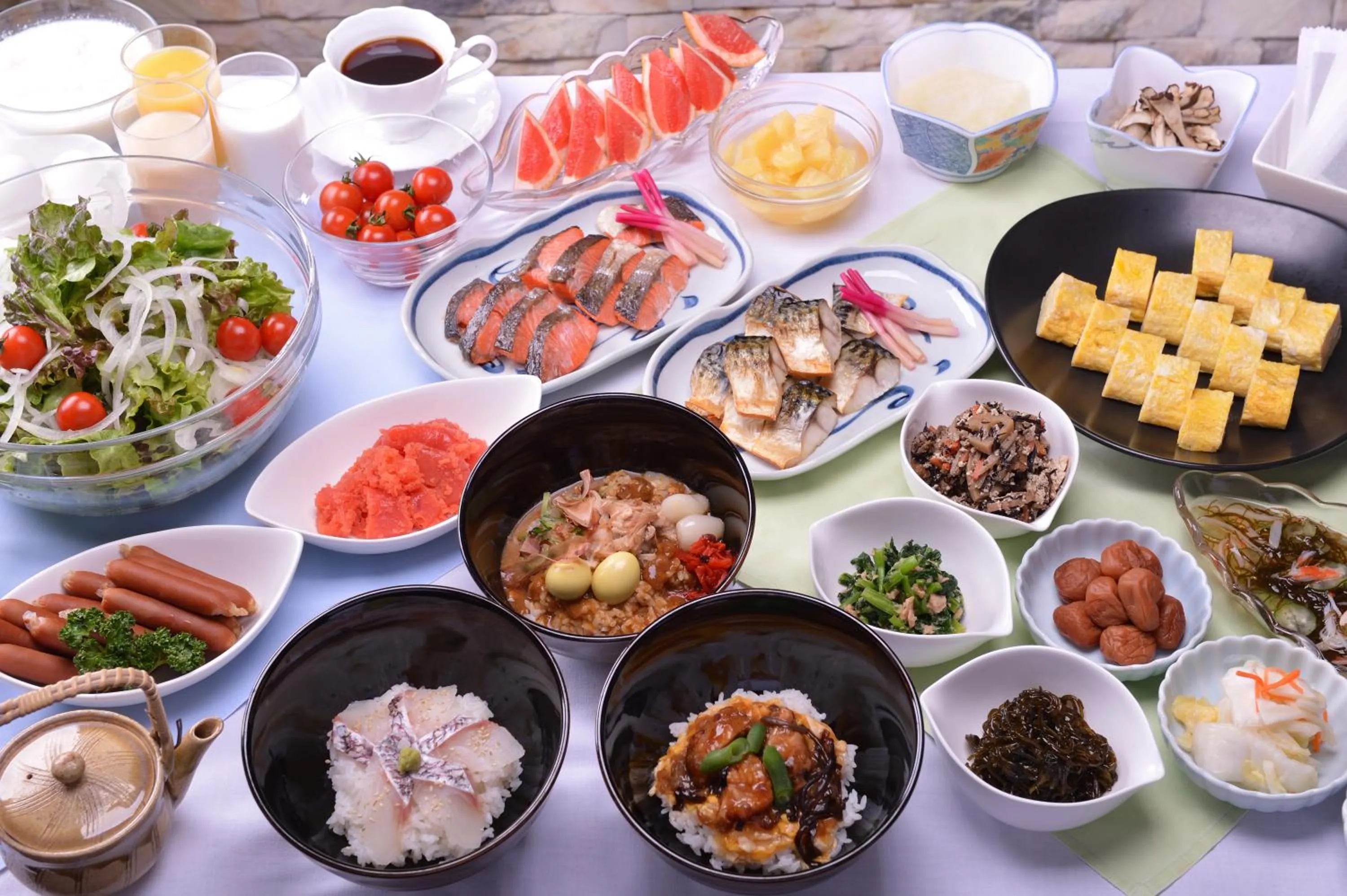 Breakfast in Muroran Prince Hotel