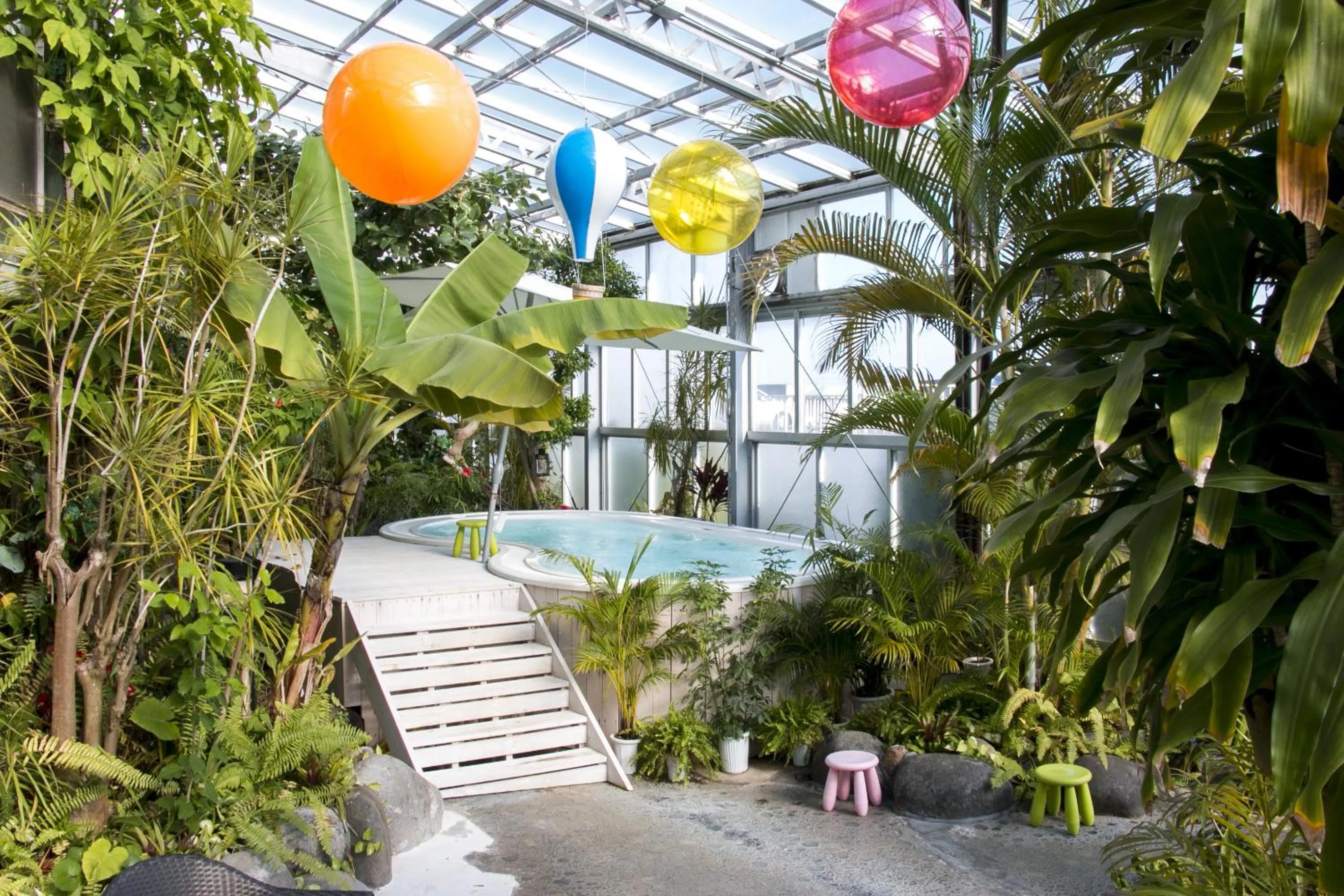 Hot Spring Bath in Hotel Katara Resort & Spa