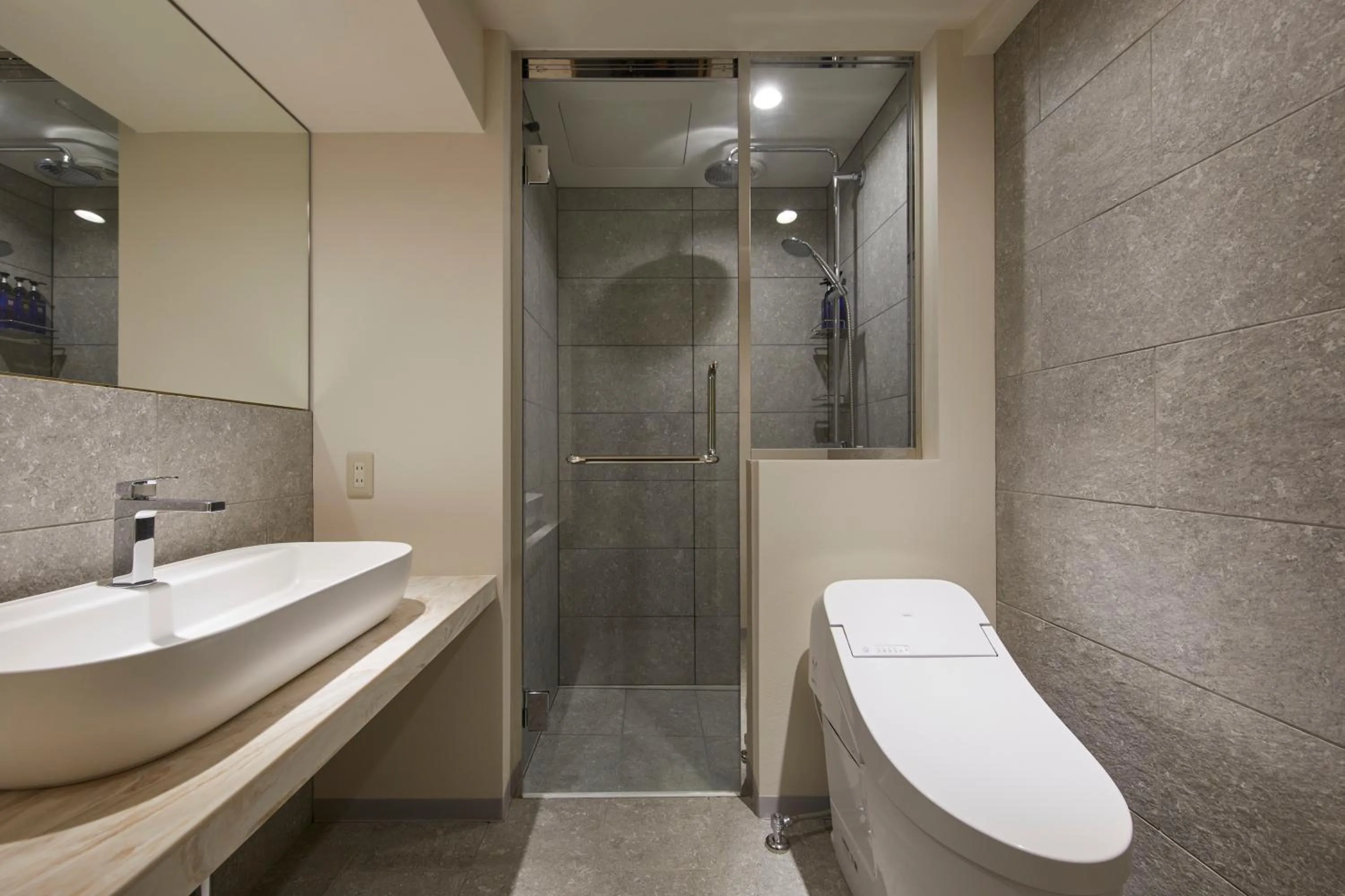 Shower in Hotel Stelle Belle