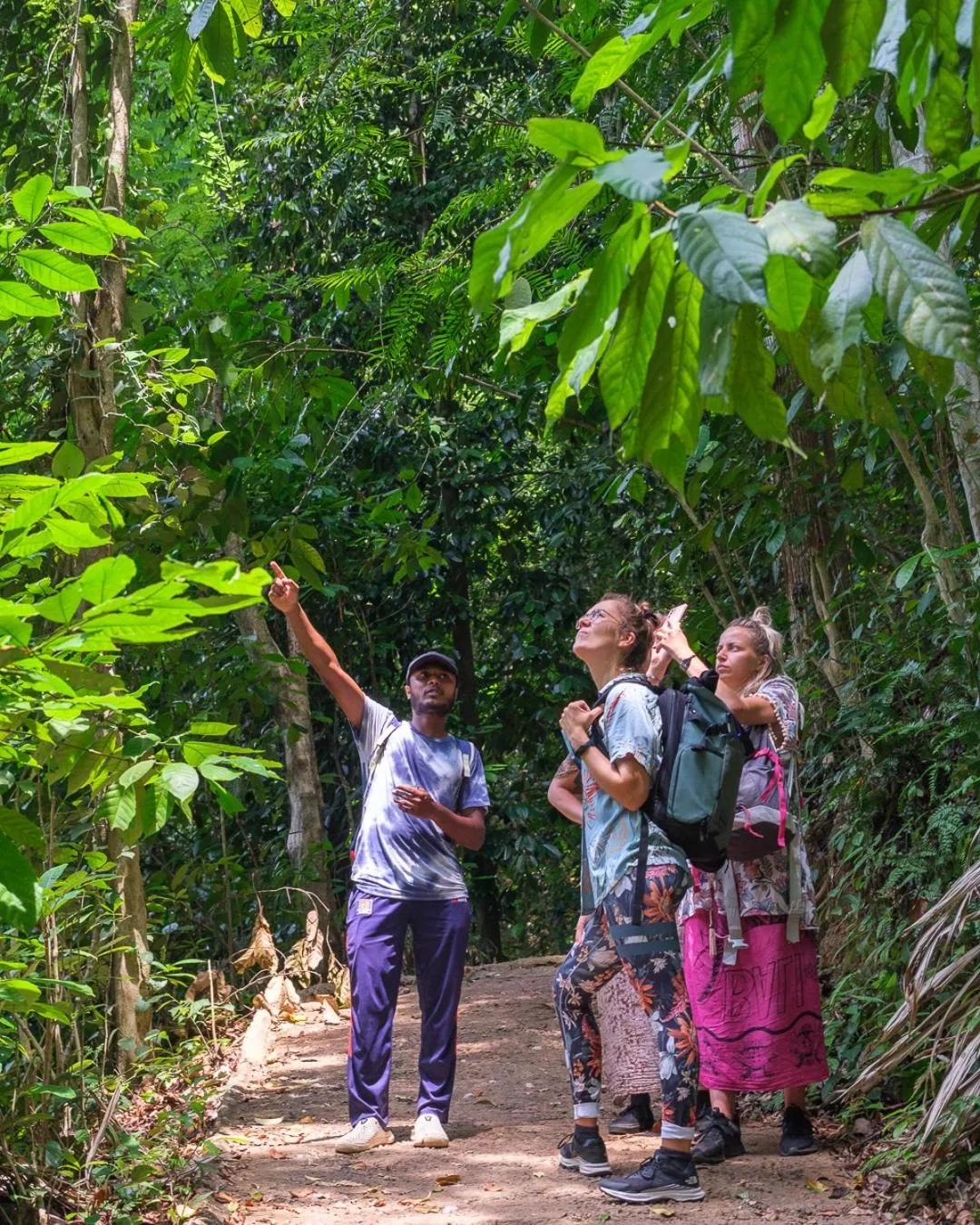 Hiking in Polwaththa Eco Lodges