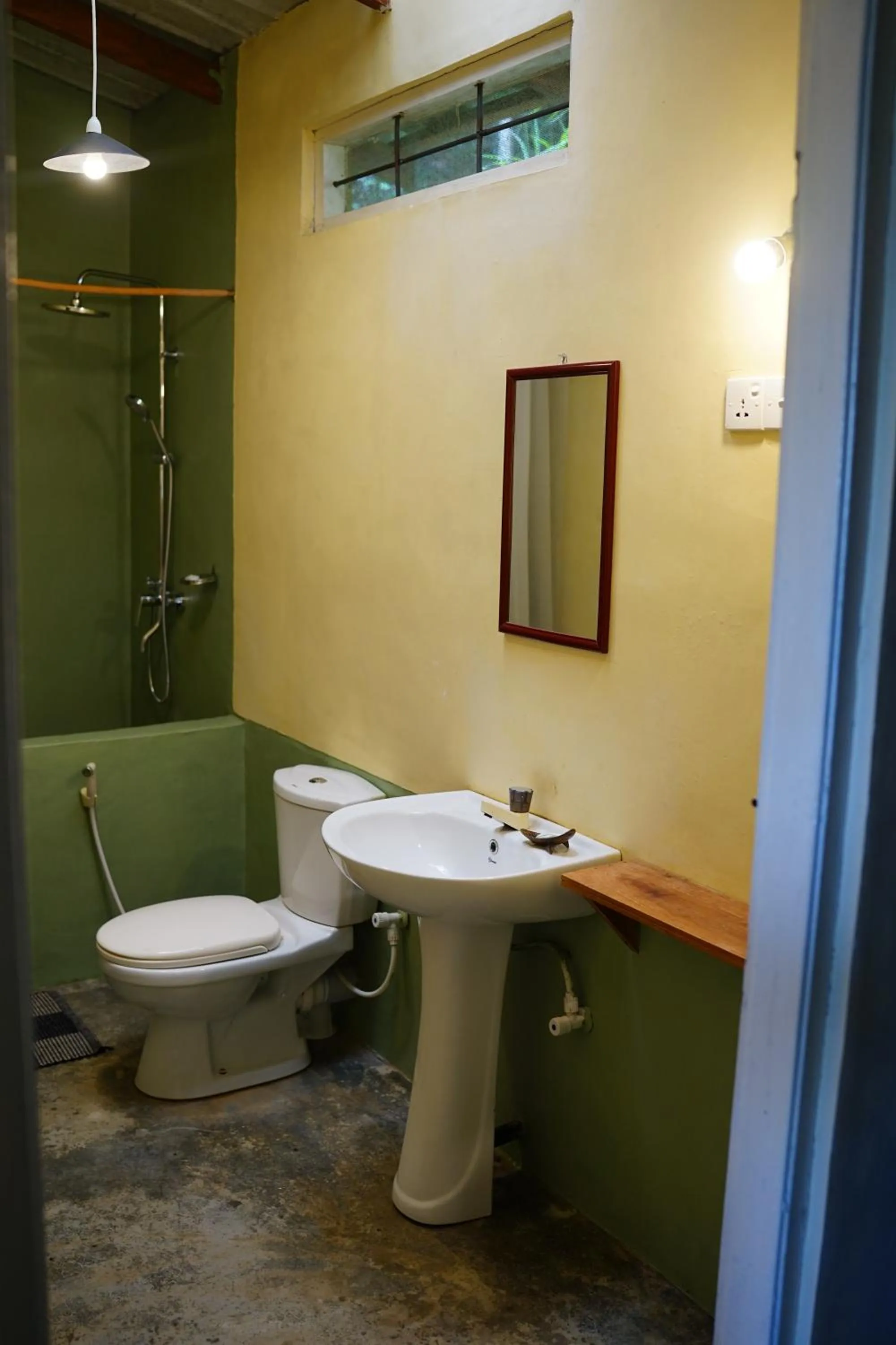 Bathroom in Polwaththa Eco Lodges