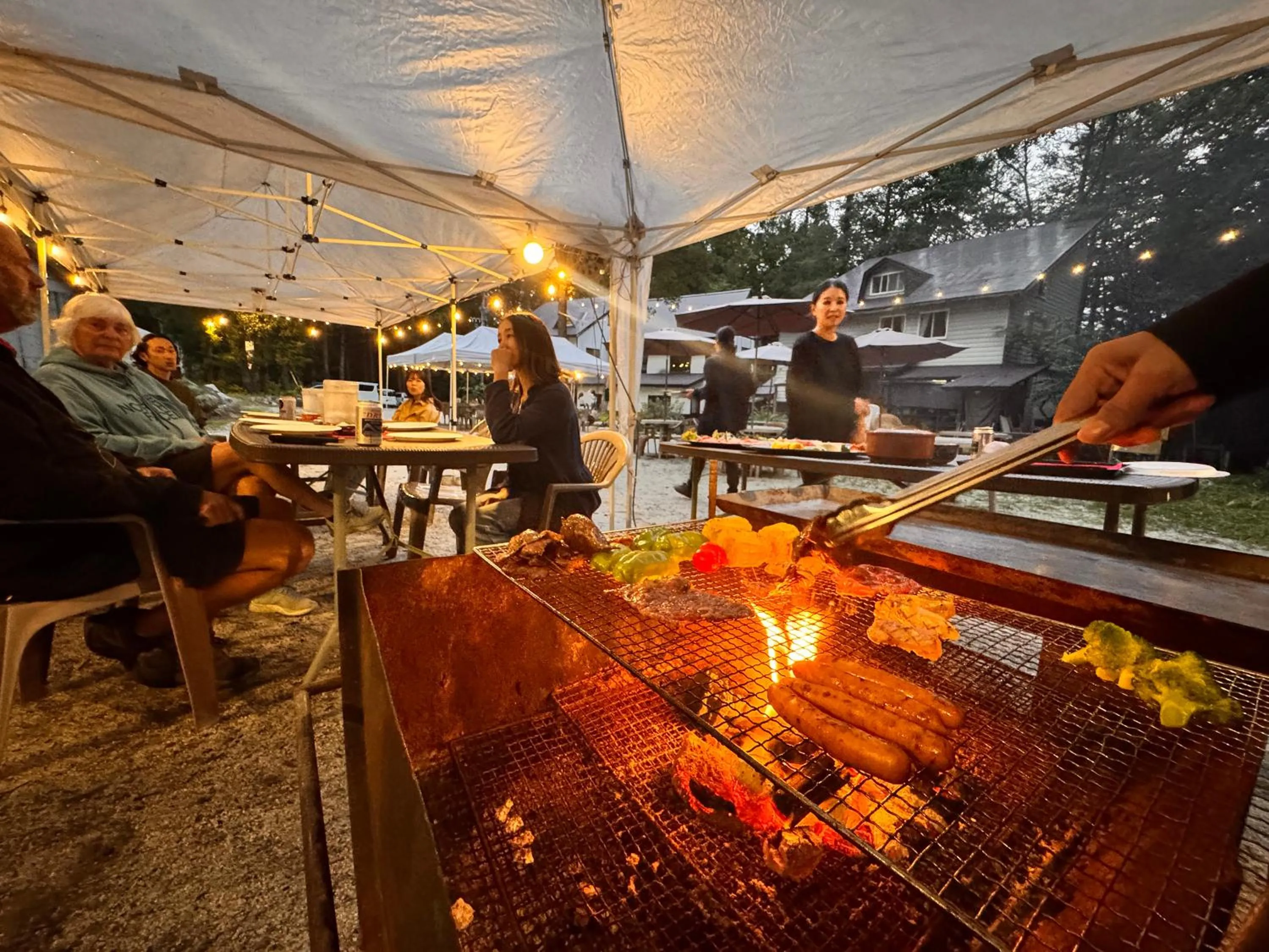 Dinner in Rantanrirun ランタンリルン