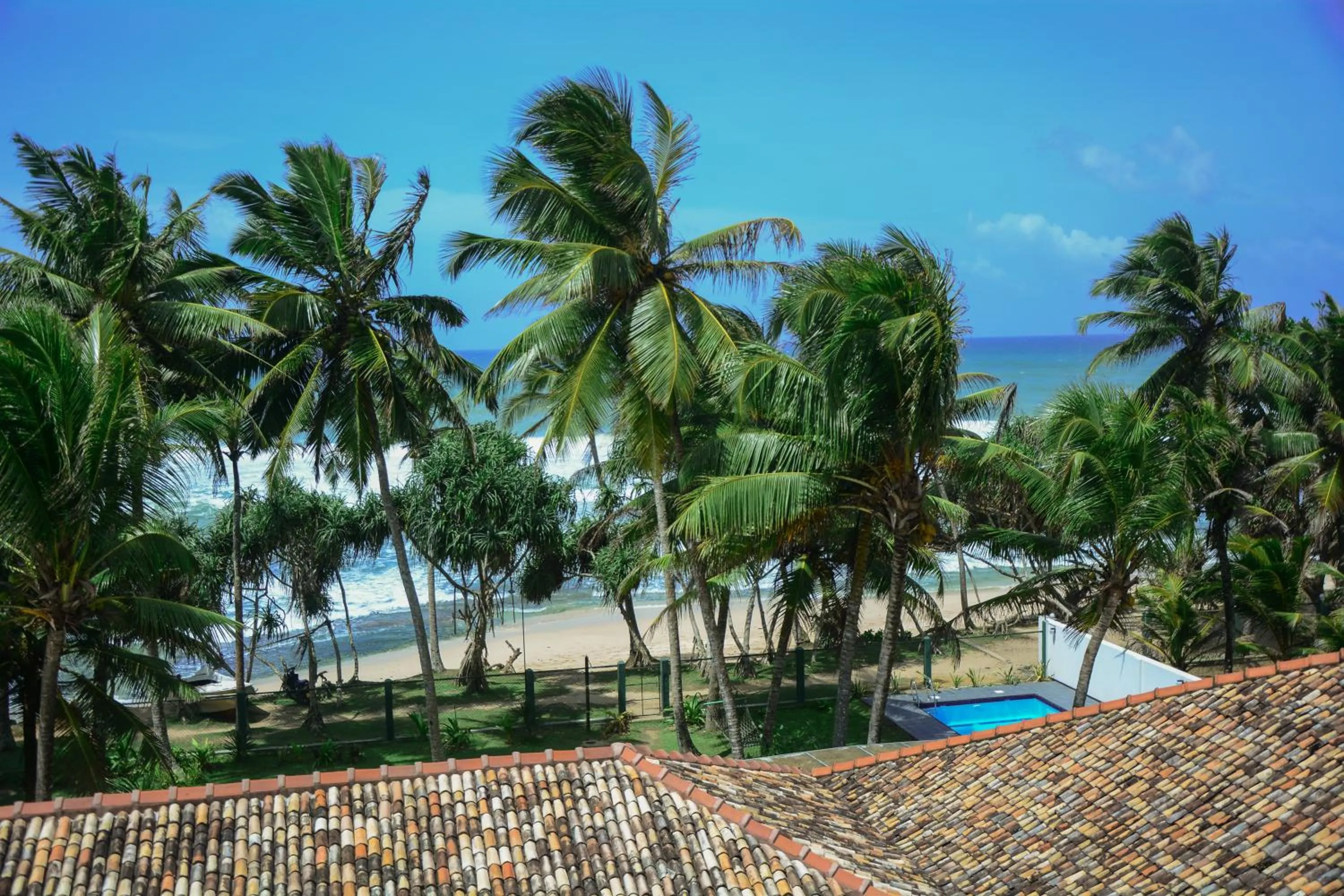 Garden view in Villa Tissa Beach Resort