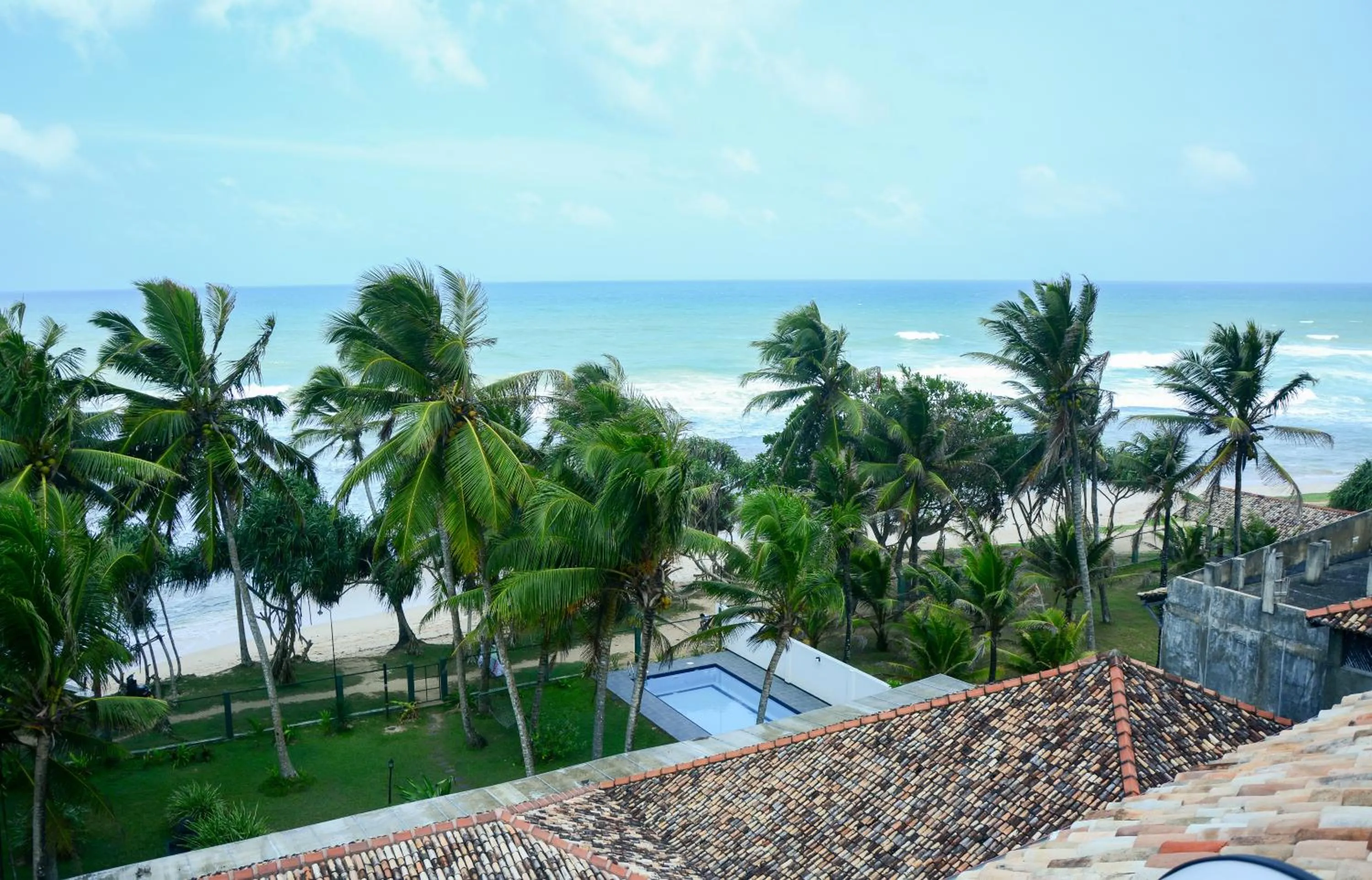 Garden view in Villa Tissa Beach Resort