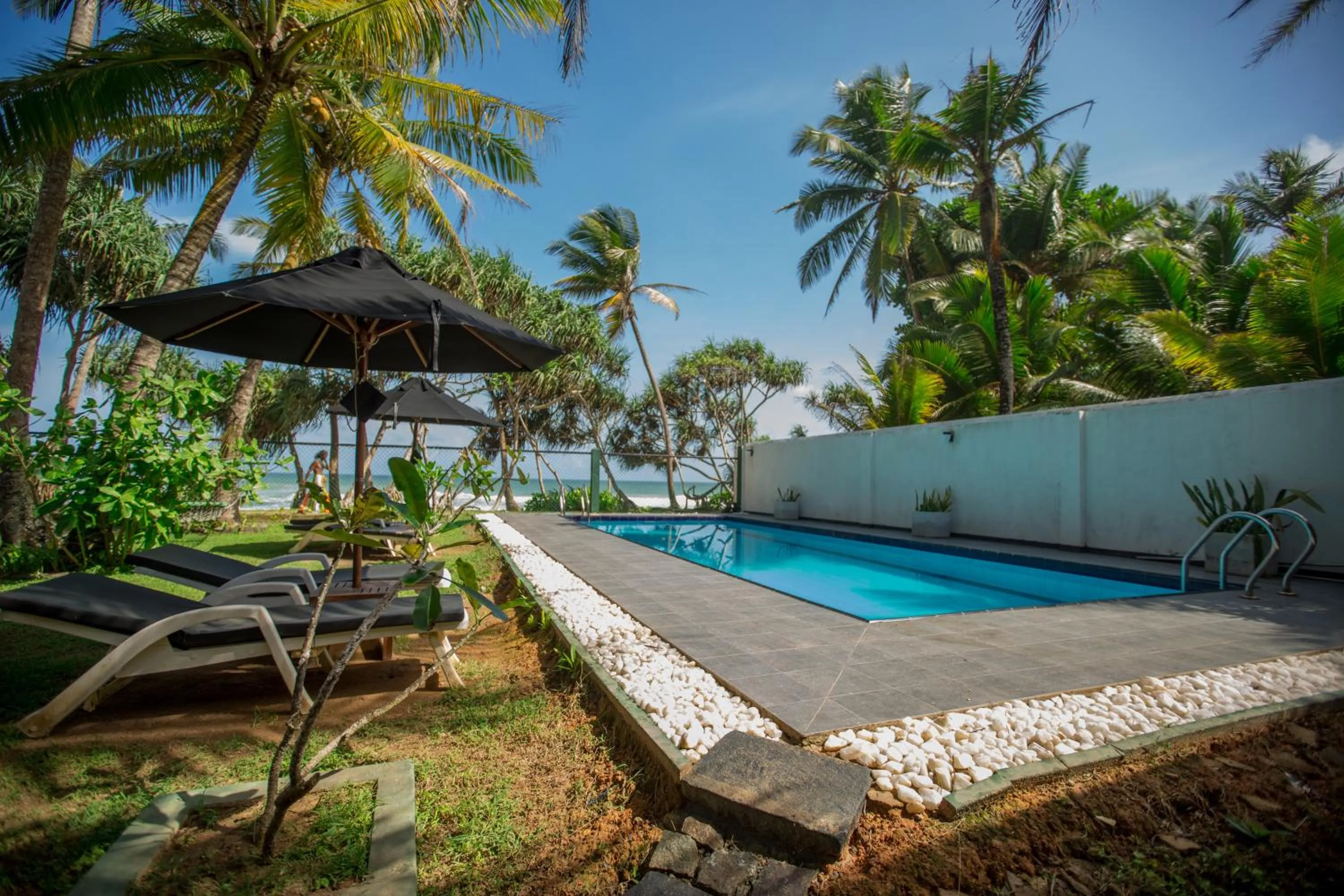 Natural landscape in Villa Tissa Beach Resort