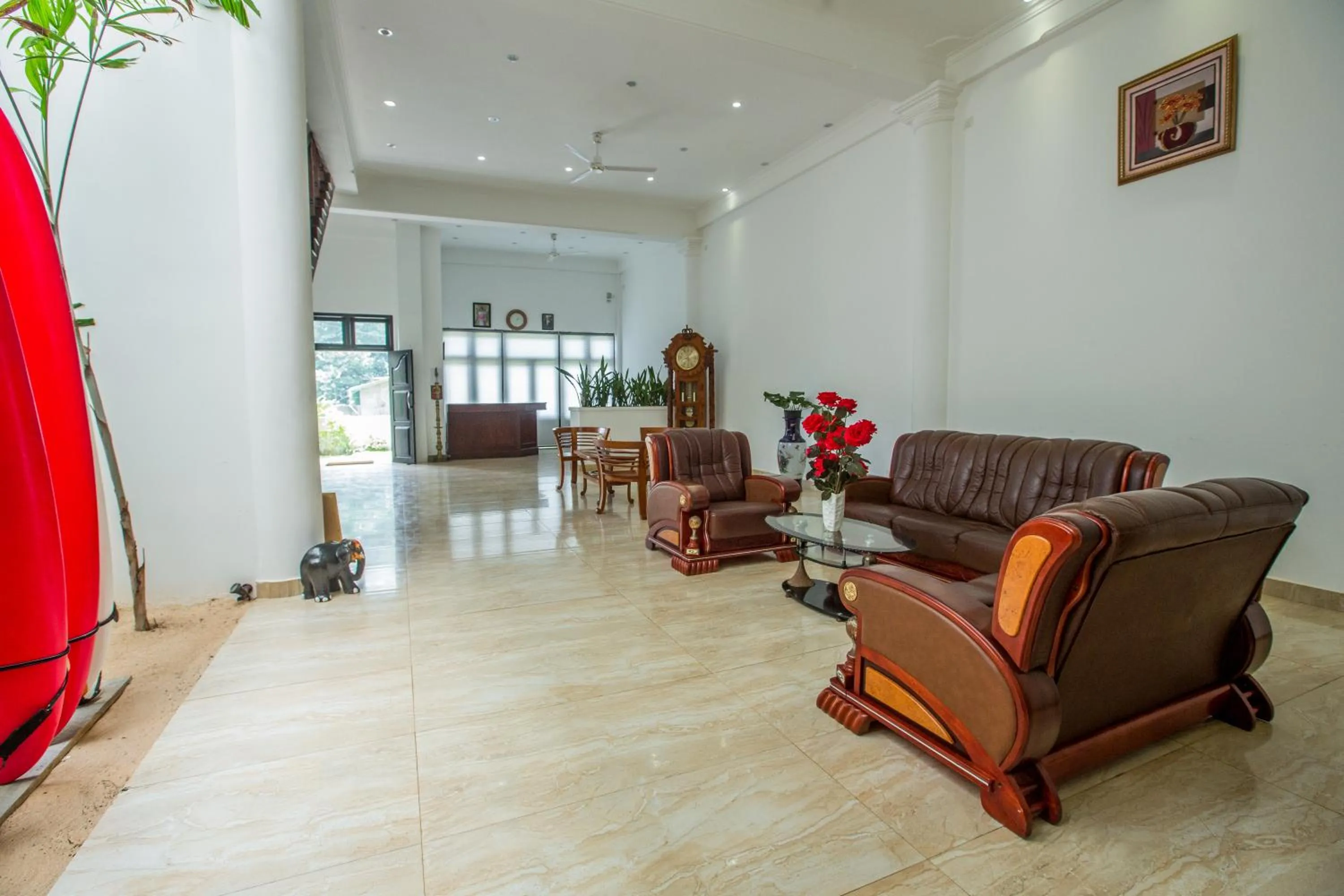 Library in Villa Tissa Beach Resort