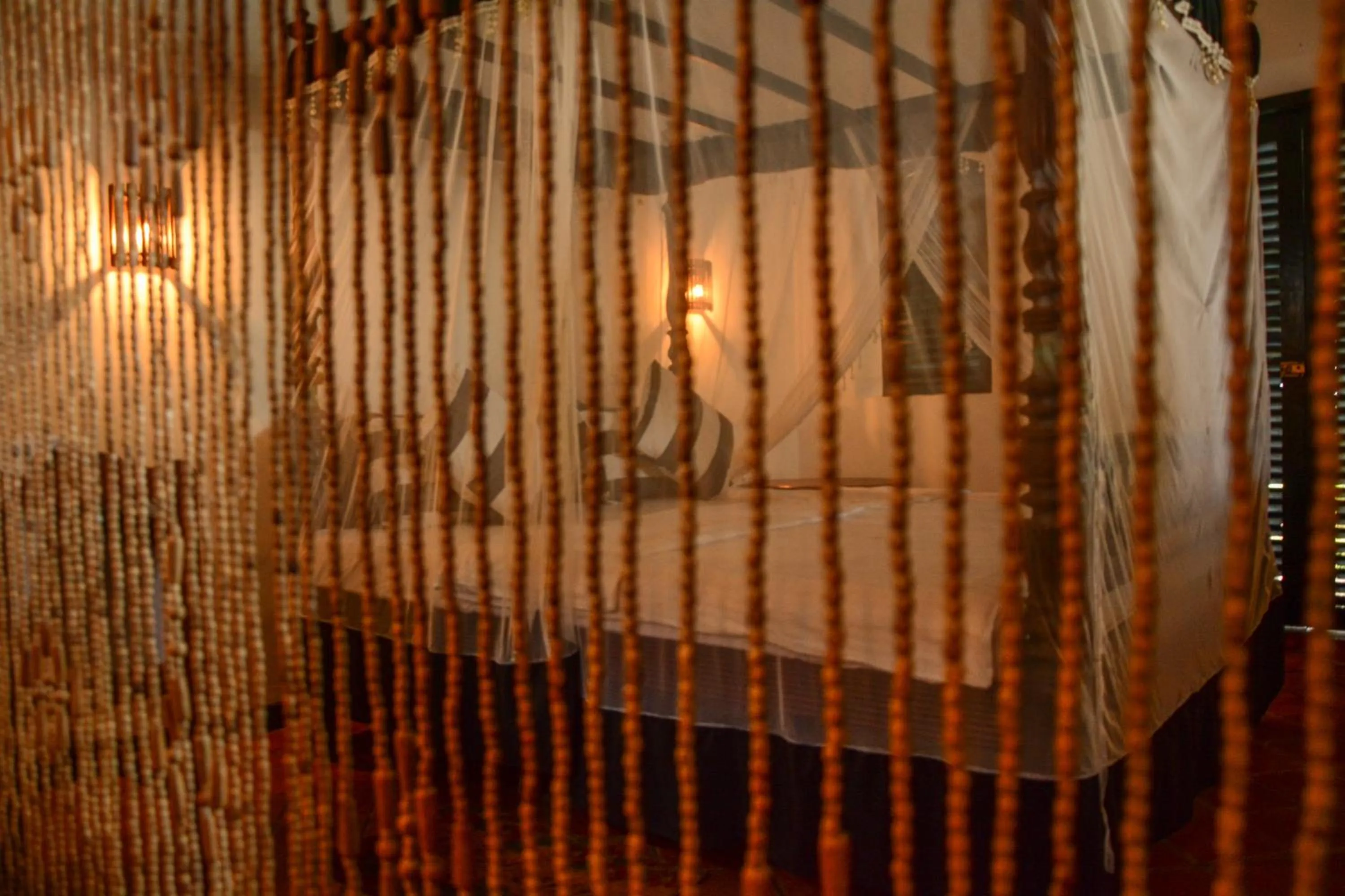 Bed in Villa Tissa Beach Resort