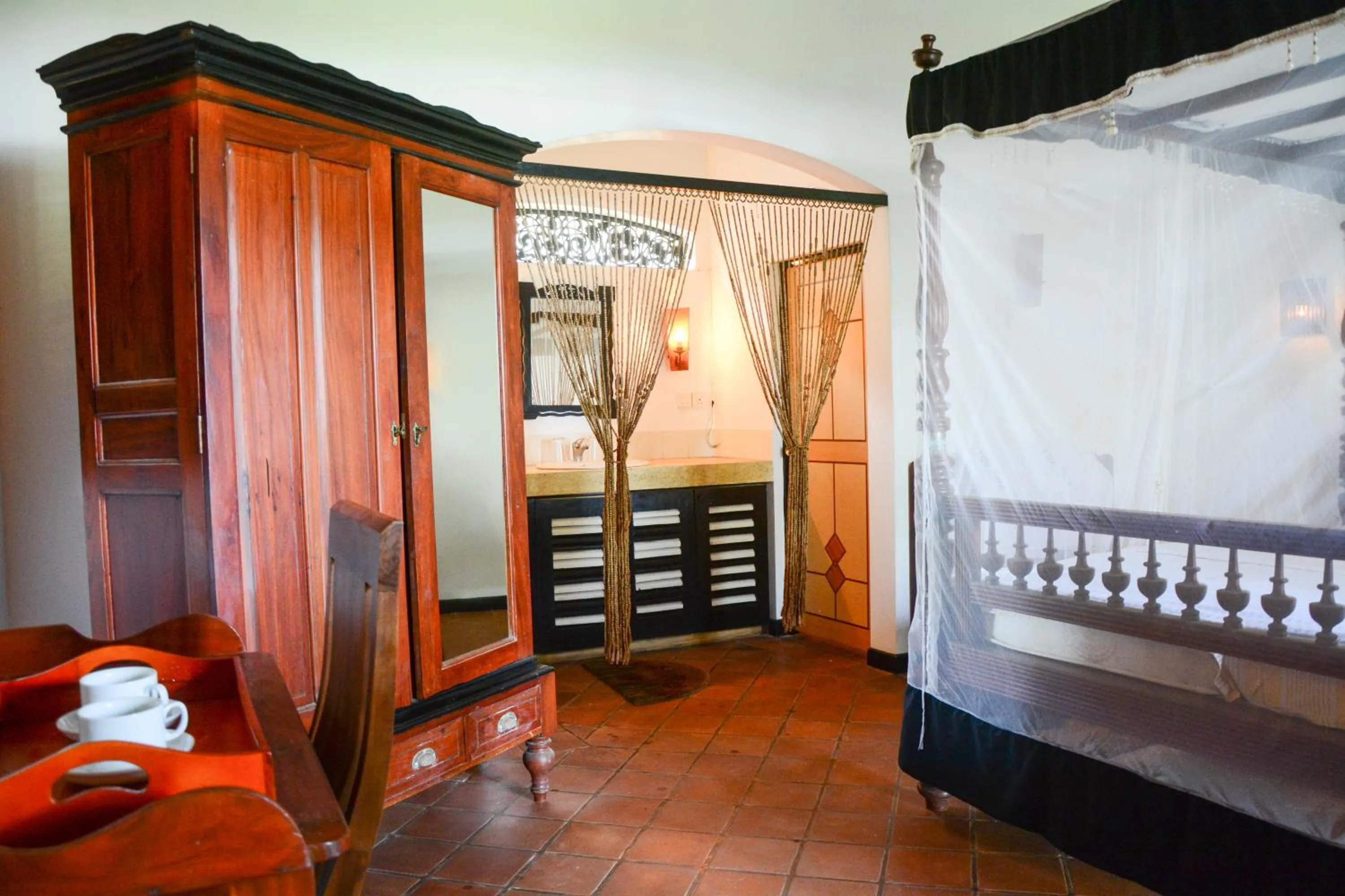 Bed in Villa Tissa Beach Resort