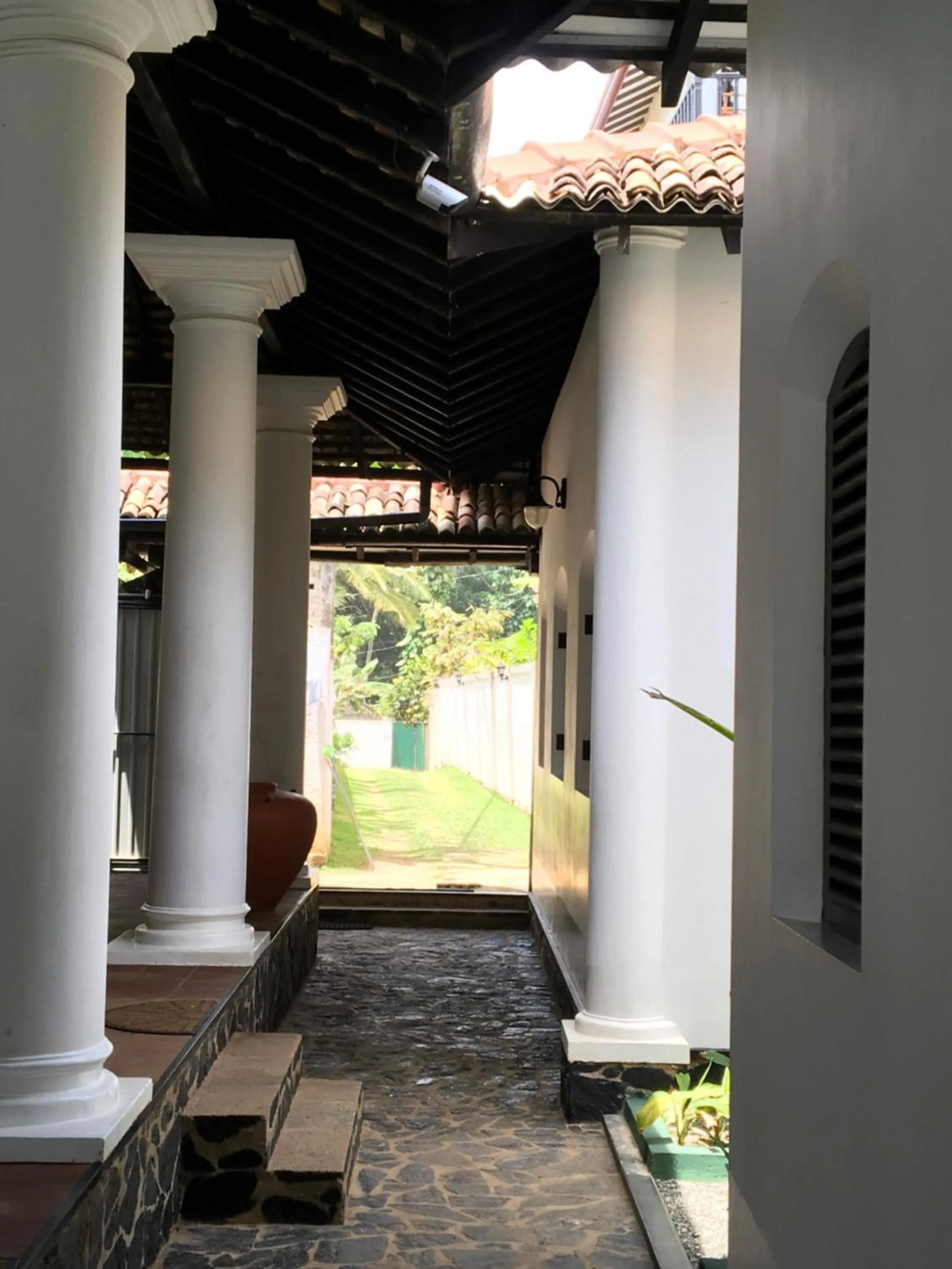 On site in Villa Tissa Beach Resort