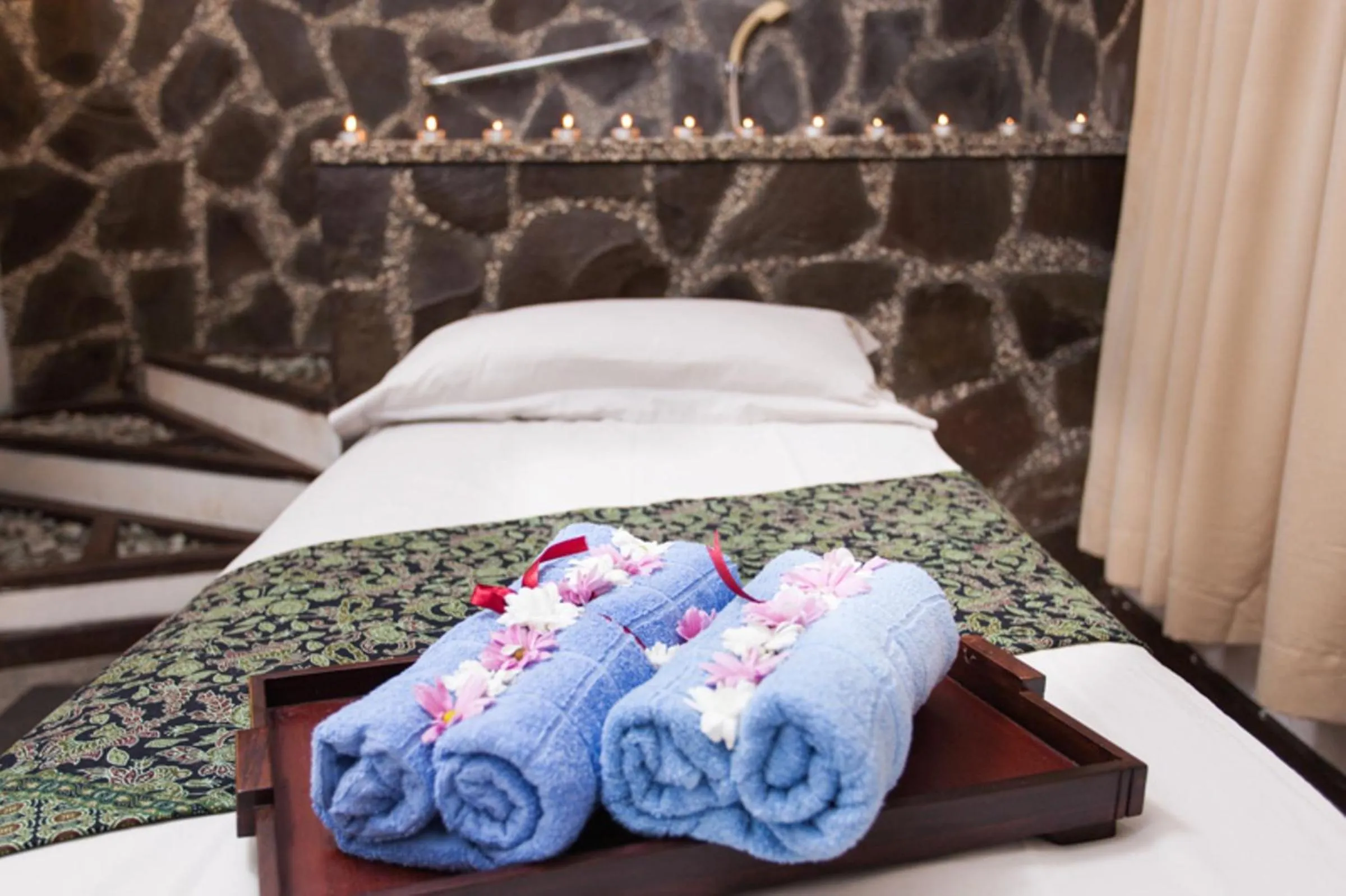 Bed in Hotel Sahid Surabaya