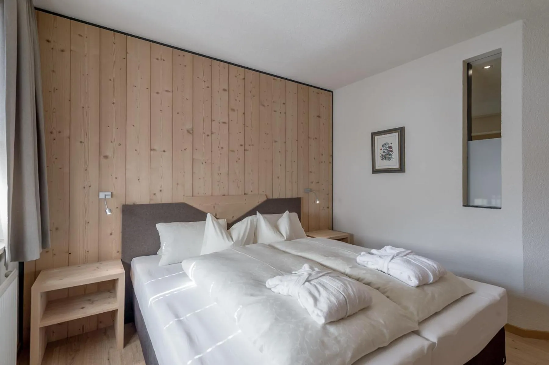 Bed in Hotel Garni Pirchhütt