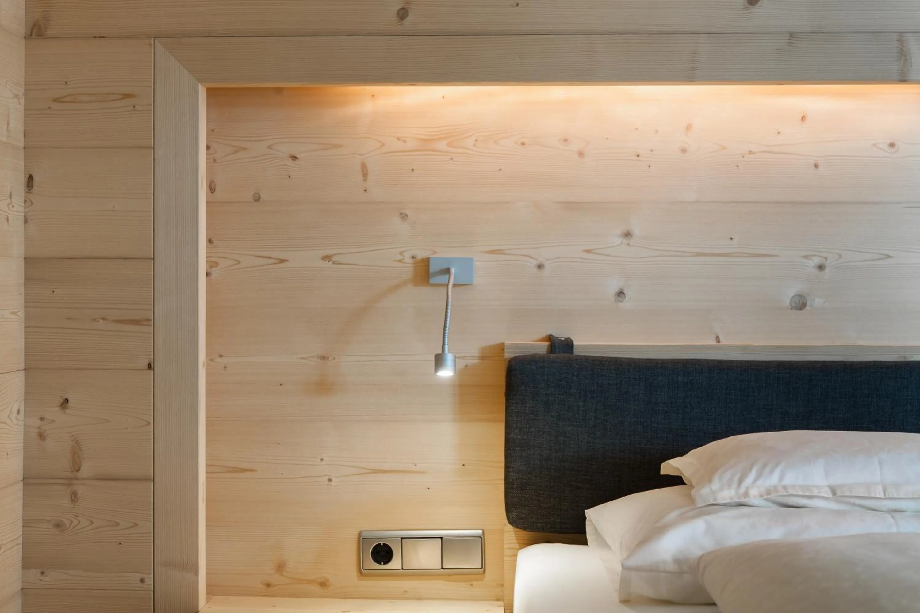 Bed in Hotel Garni Pirchhütt