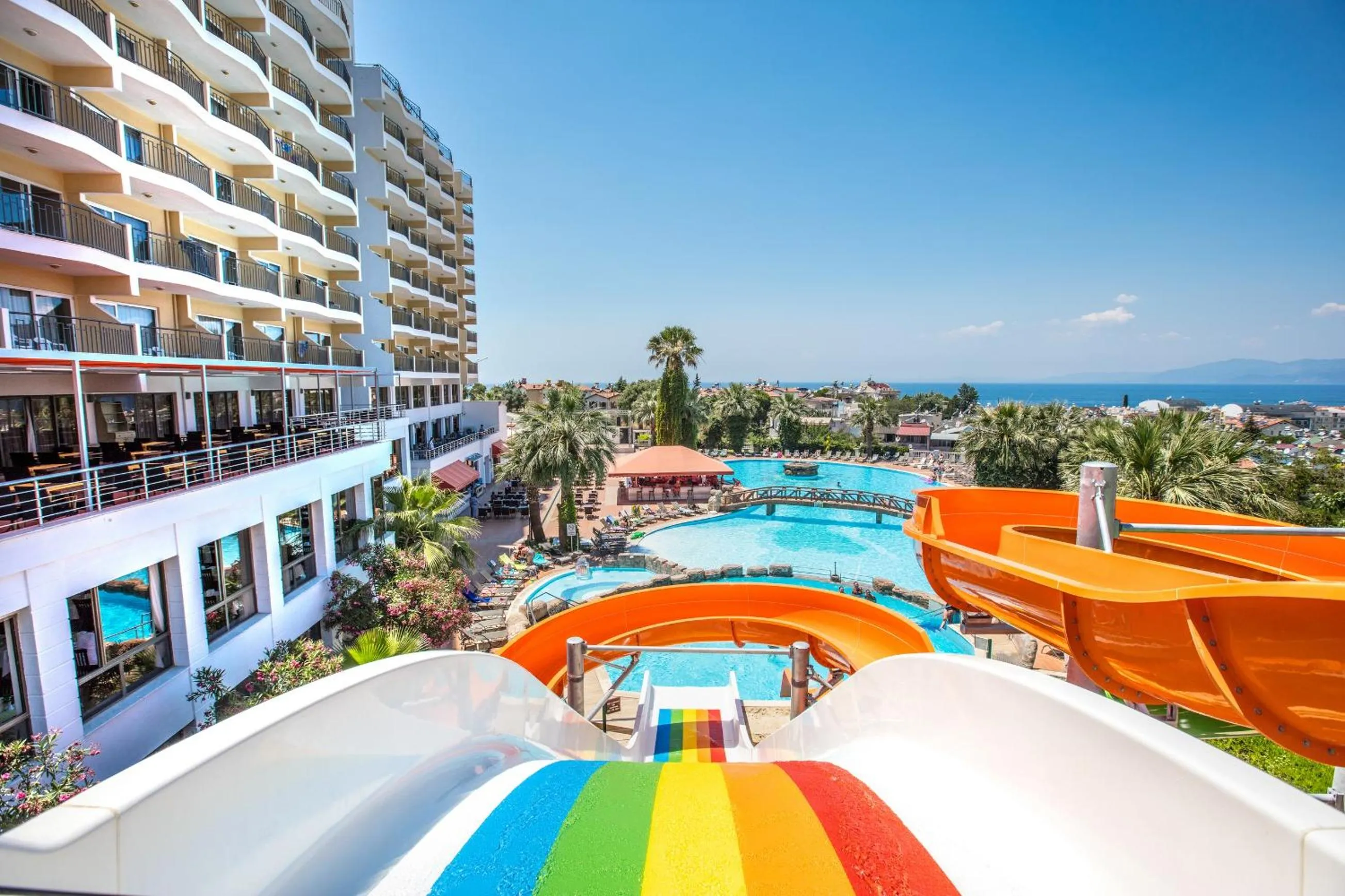 Aqua park in Palmin Hotel