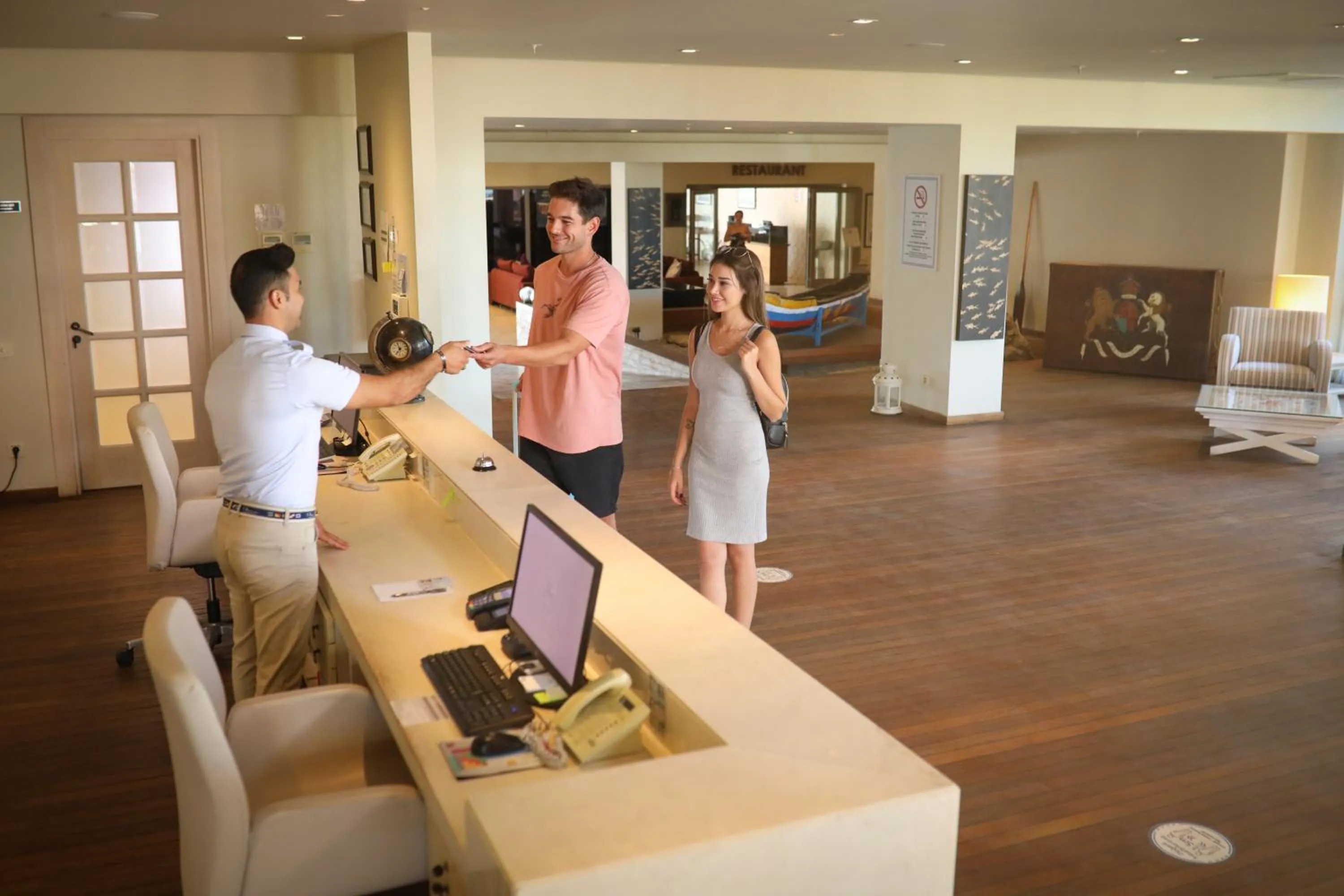 Lobby or reception in Yacht Club
