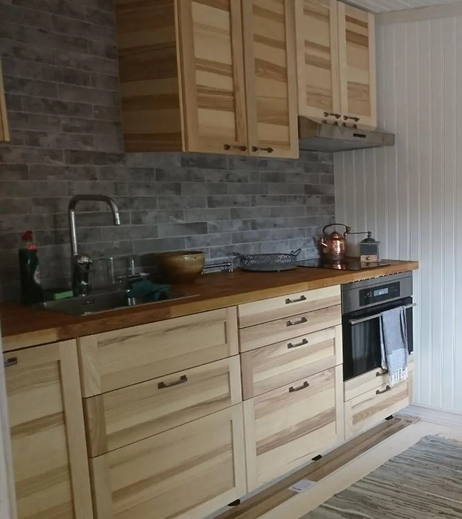 Kitchen or kitchenette in Backlund Boende i Dalarna