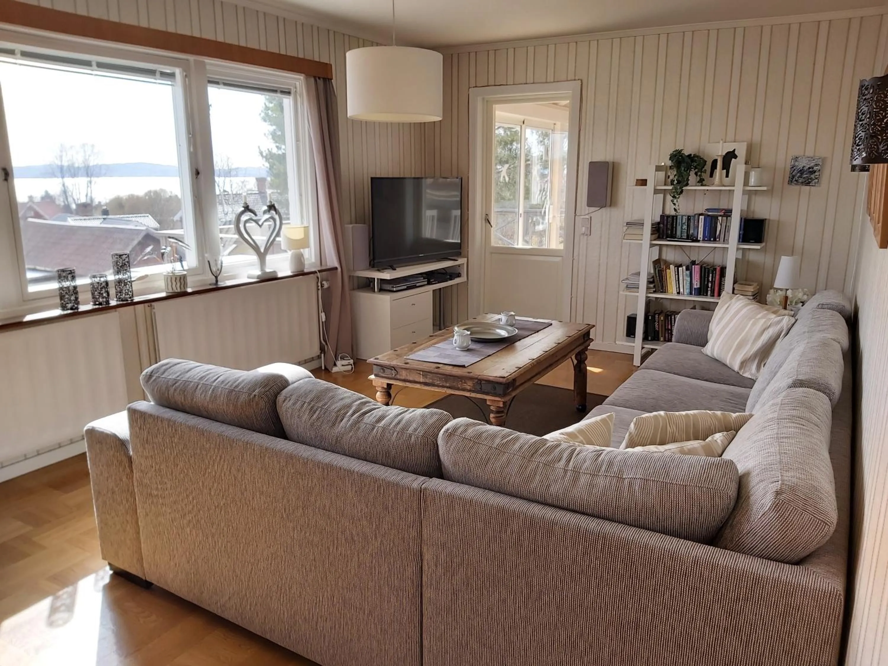 Living room in Backlund Boende i Dalarna