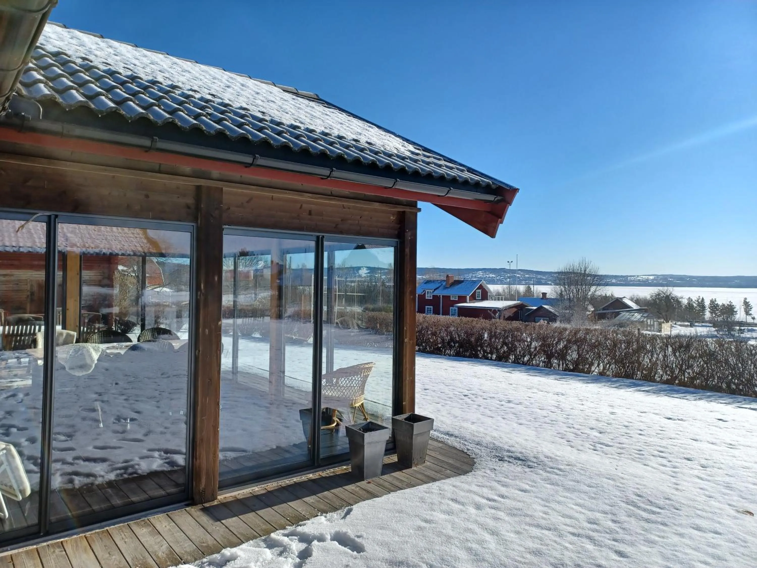 Winter in Backlund Boende i Dalarna