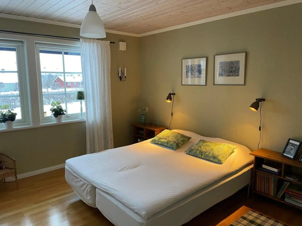 Bedroom, Bed in Backlund Boende i Dalarna