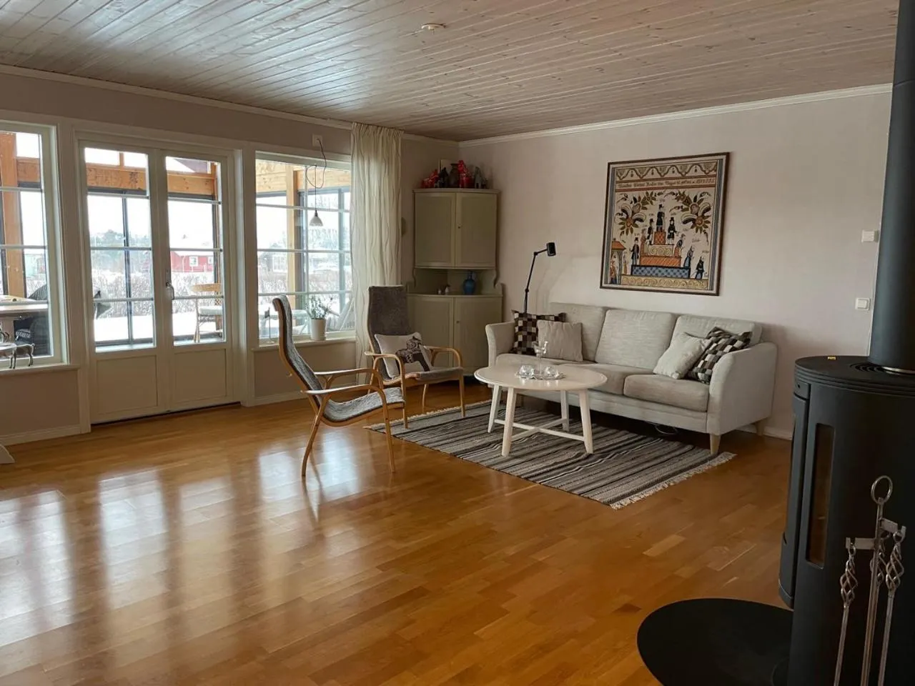 Living room in Backlund Boende i Dalarna