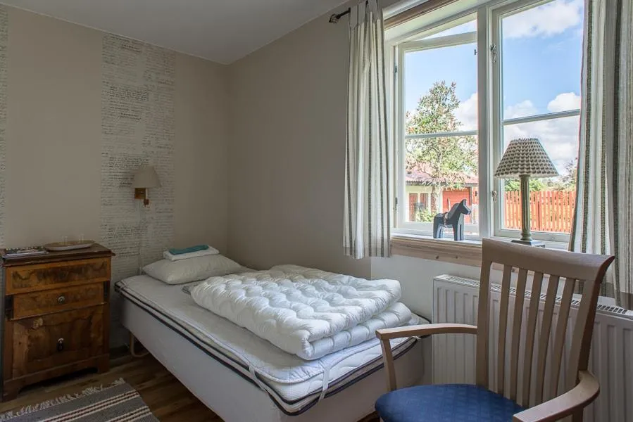 Bedroom, Bed in Backlund Boende i Dalarna