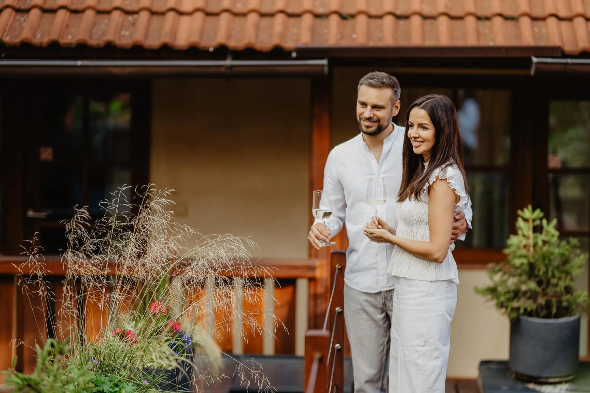 Balcony/Terrace in Hotel Frýdl