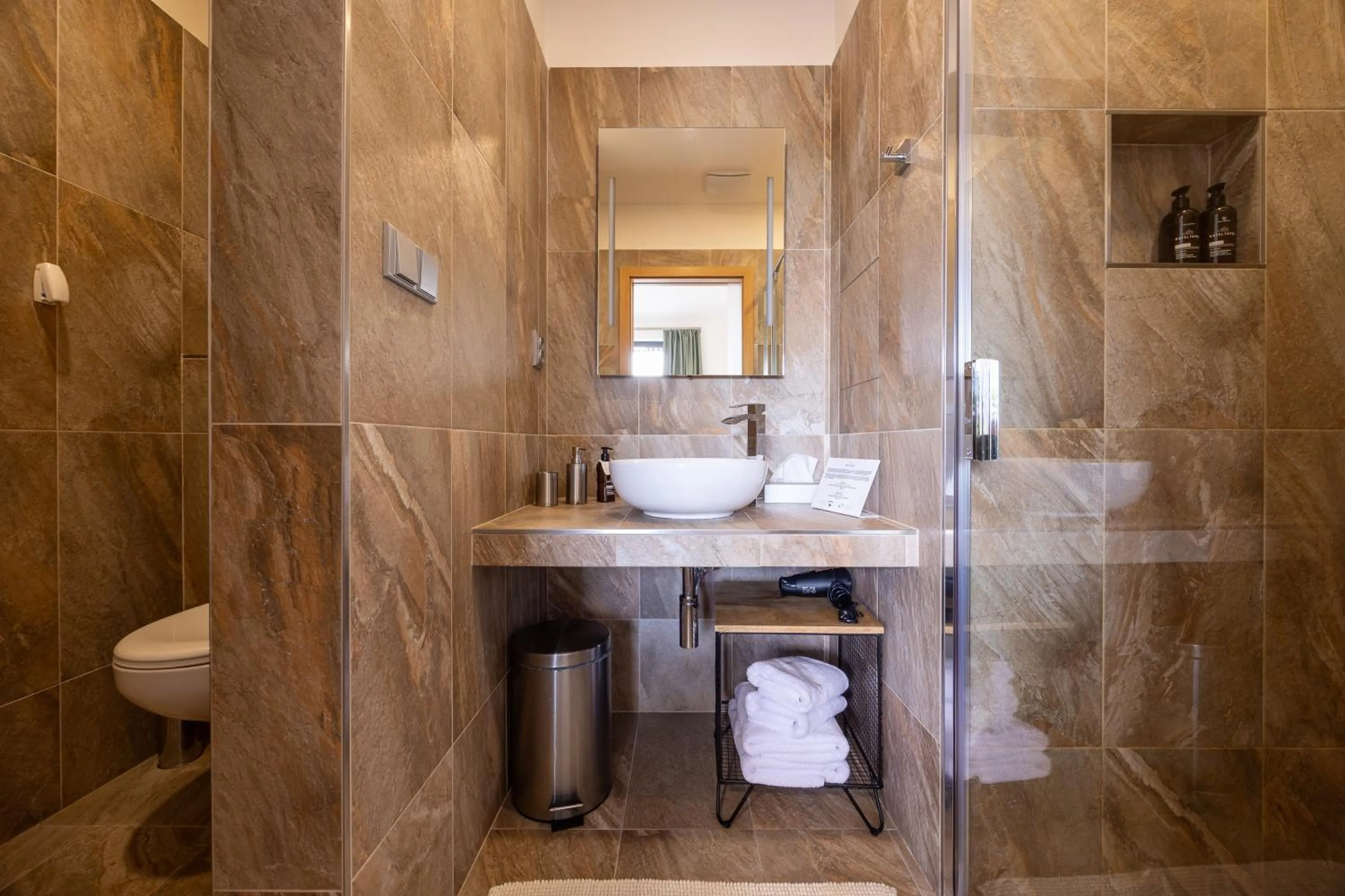 Bathroom in Hotel Frýdl