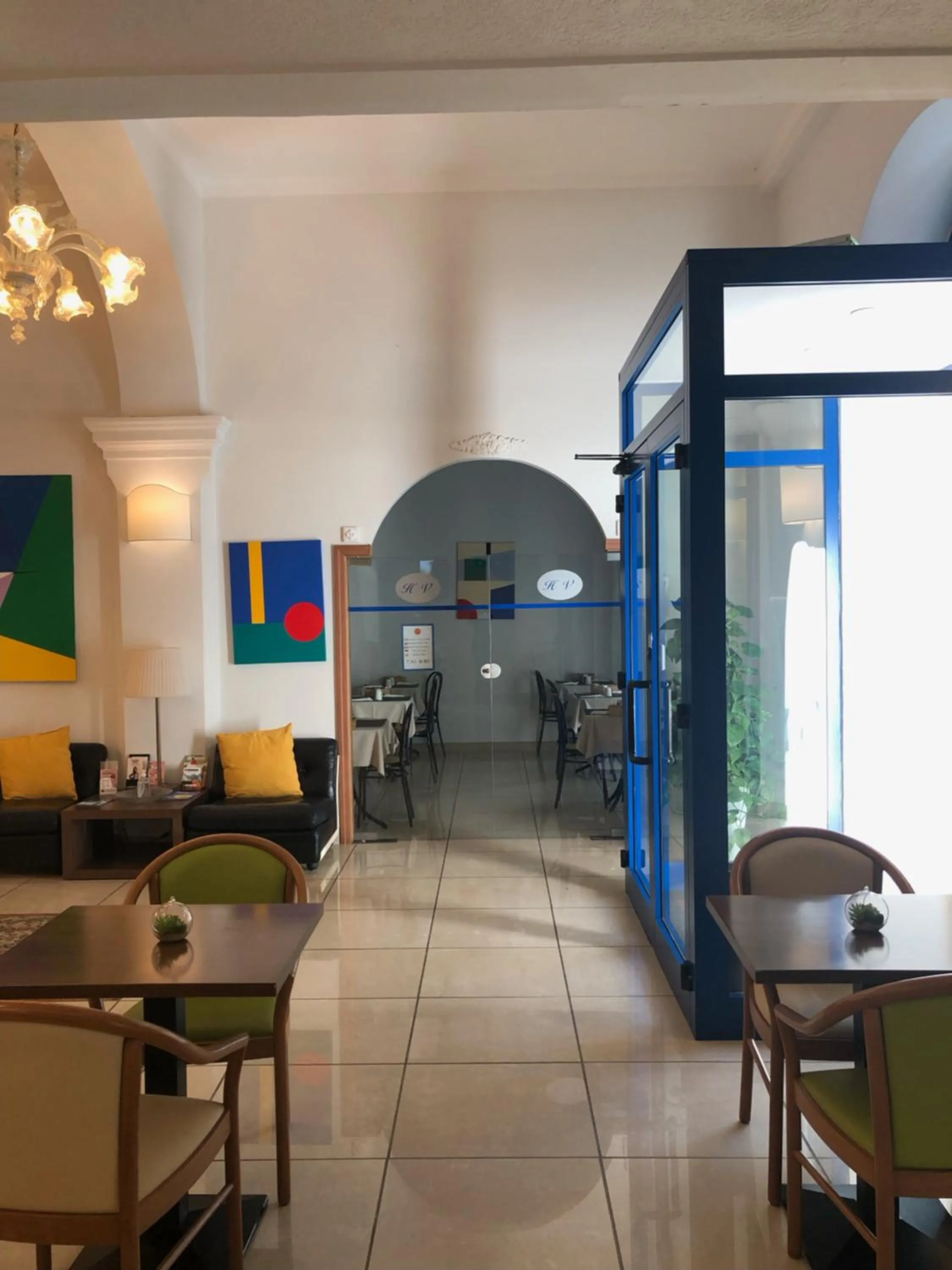 Lobby or reception in Hotel Venezia