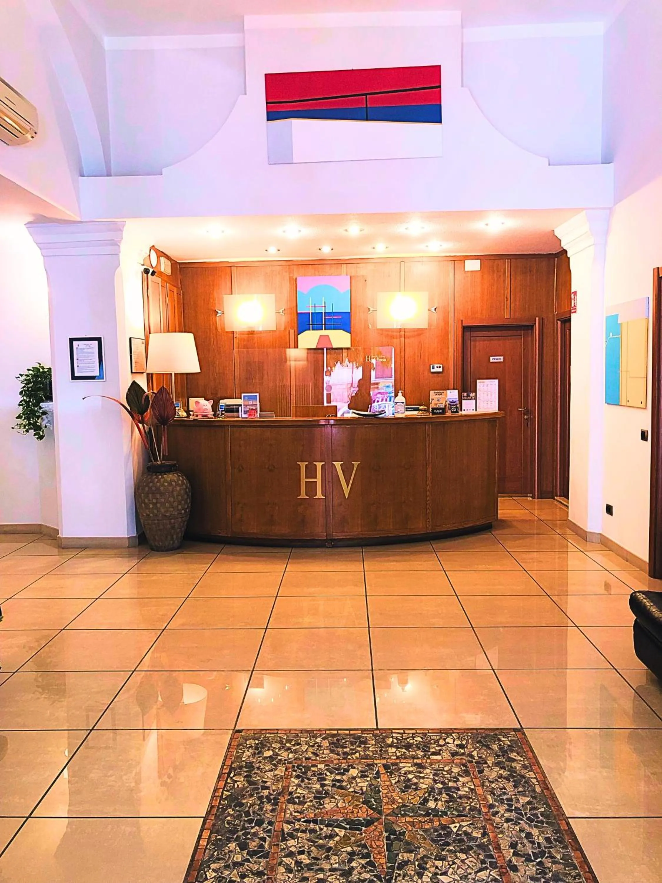Lobby or reception in Hotel Venezia