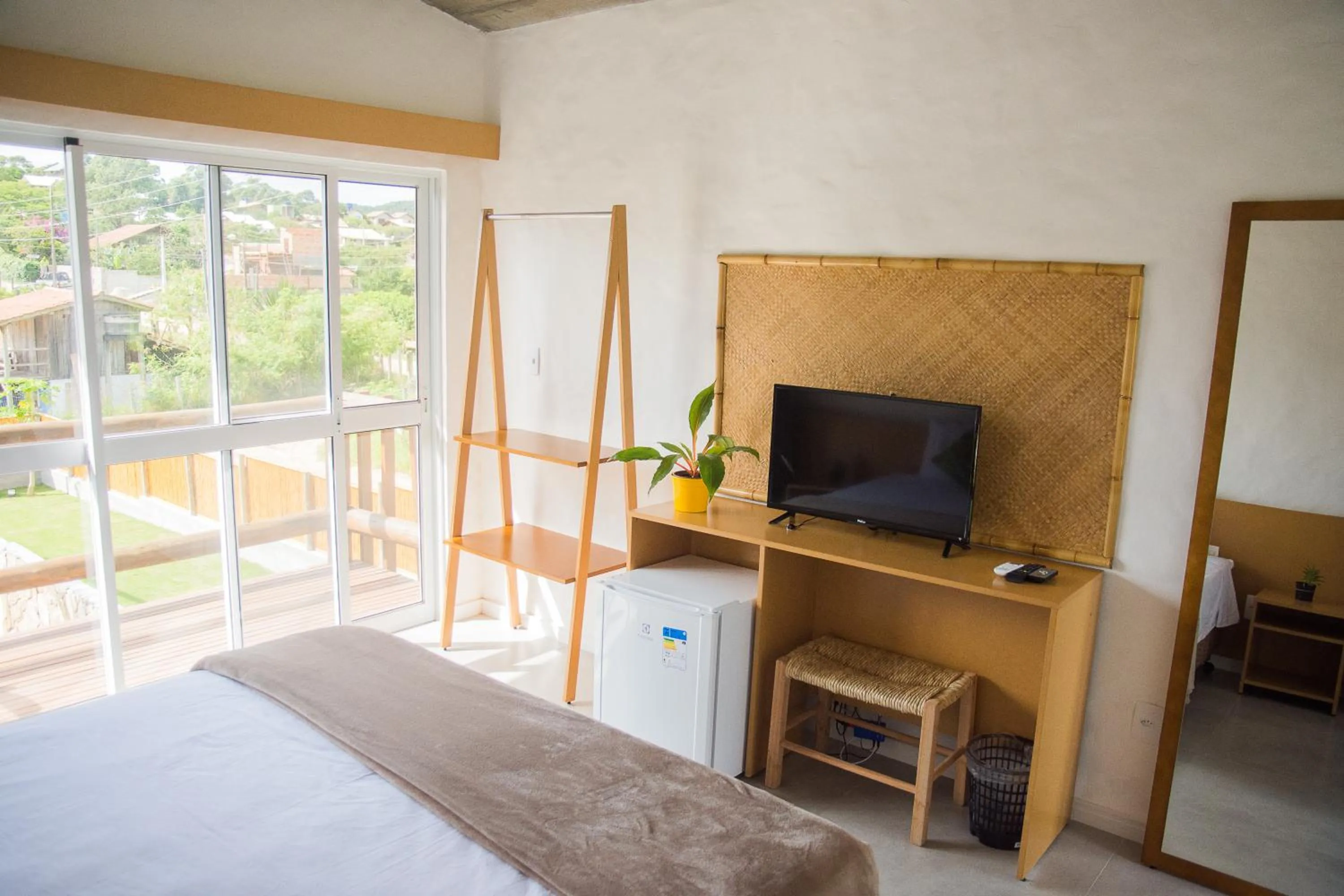 Bed in Pousada Rosa Tropicalia