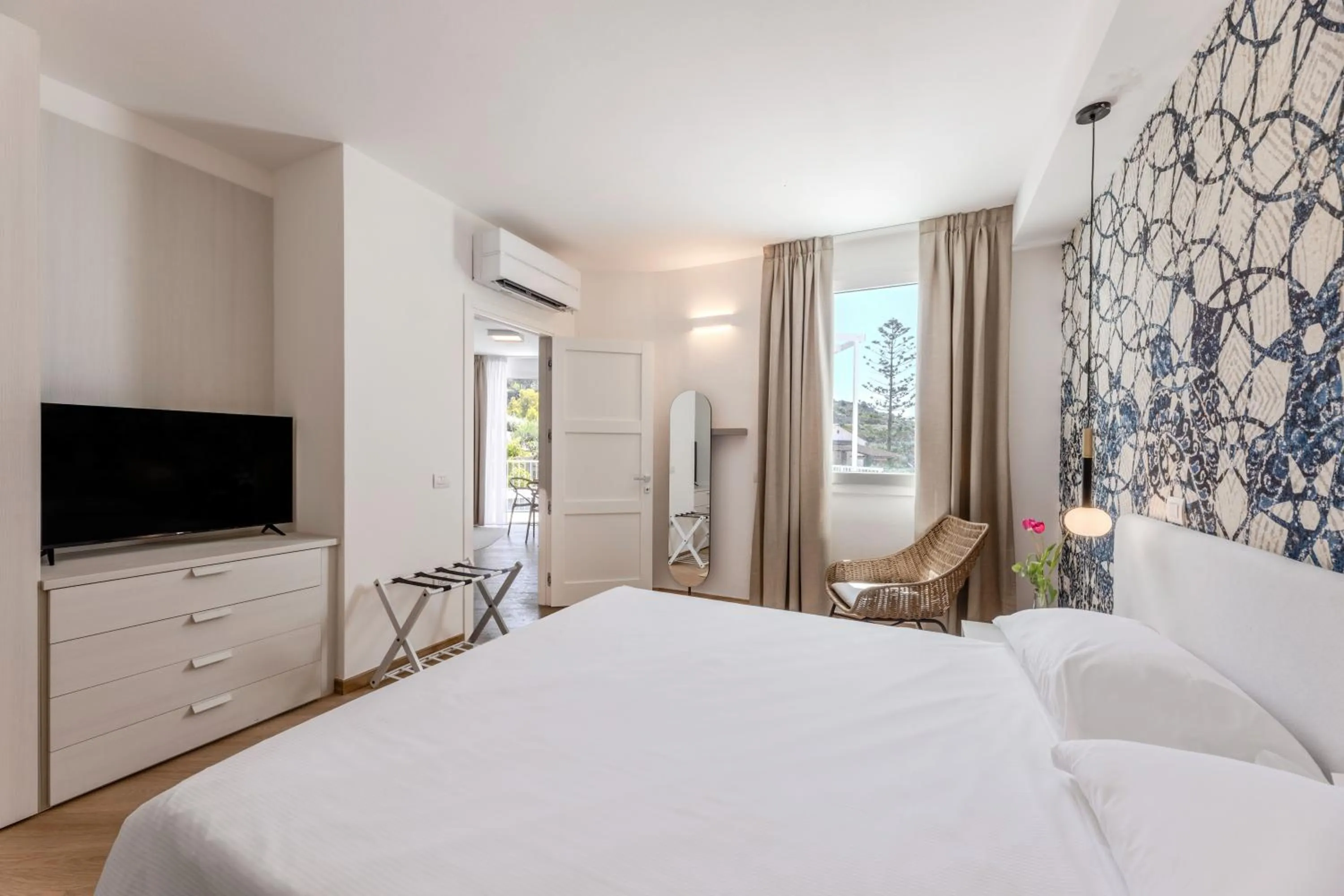 Bed in Hotel Baia Imperiale