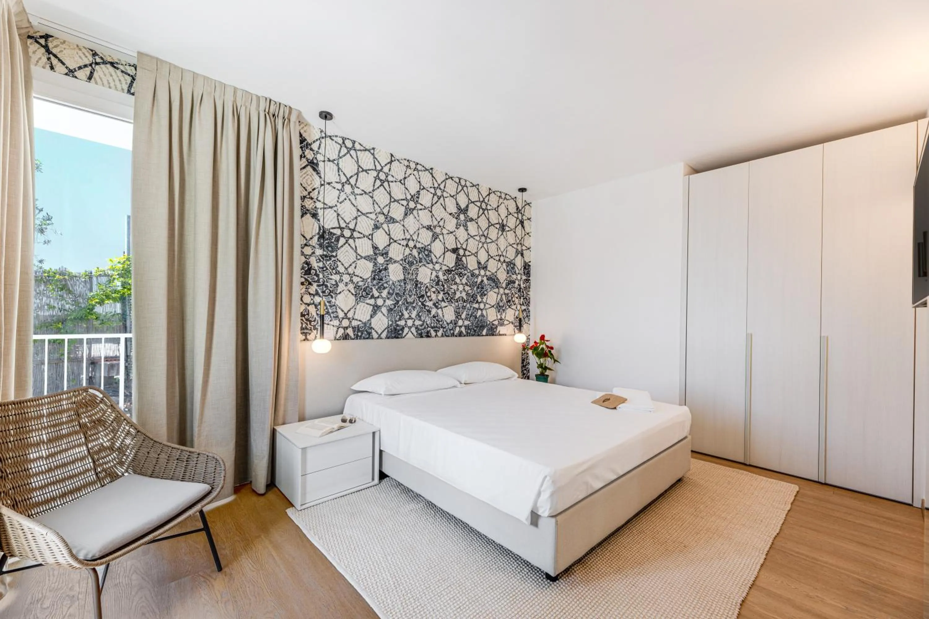 Bed in Hotel Baia Imperiale