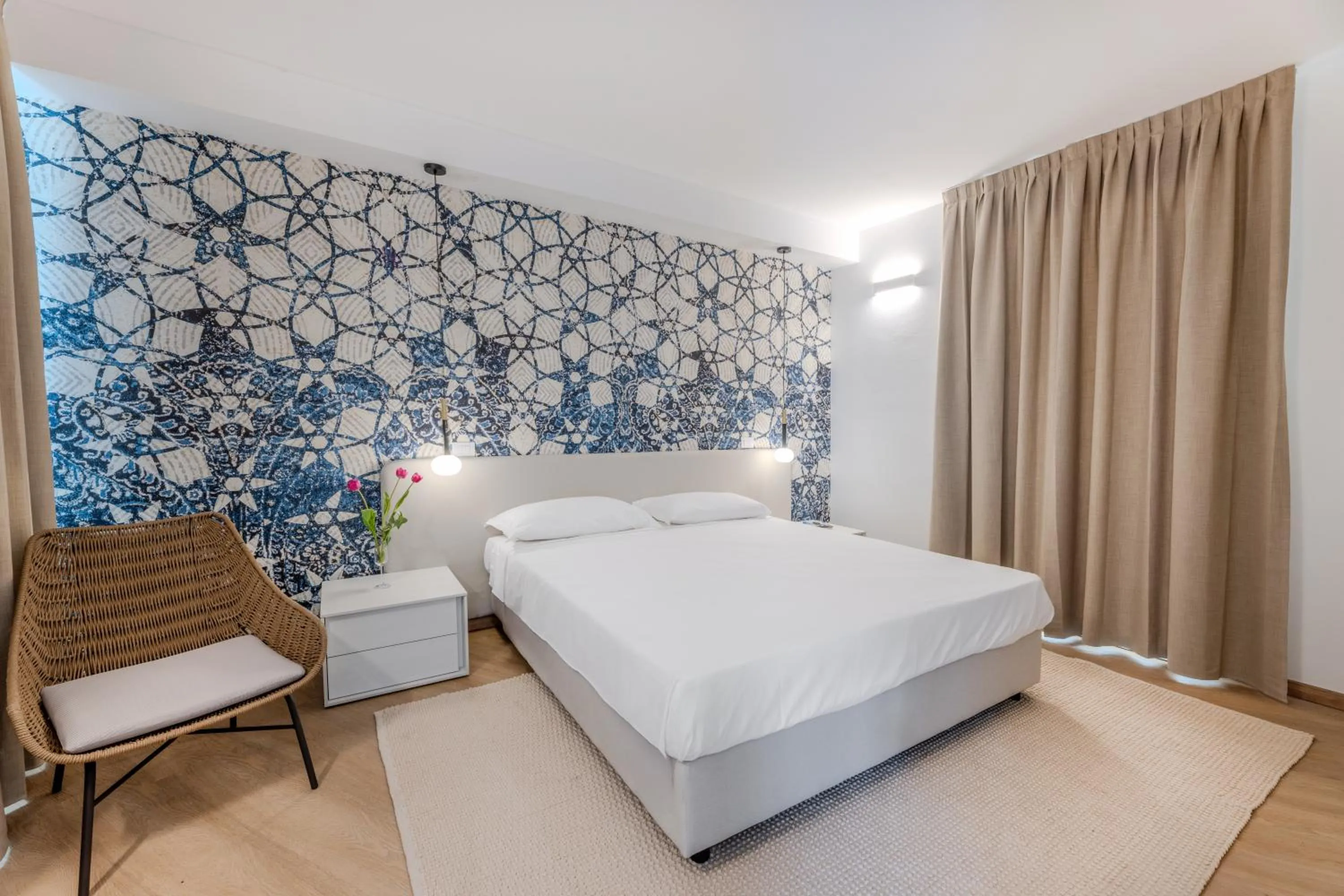 Bed in Hotel Baia Imperiale