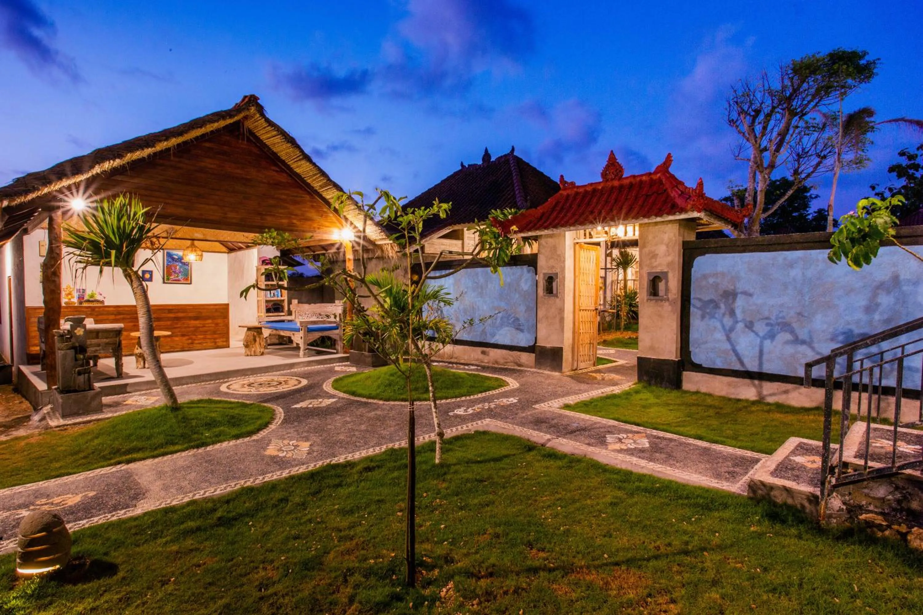 Balcony/Terrace in D'Coin Lembongan