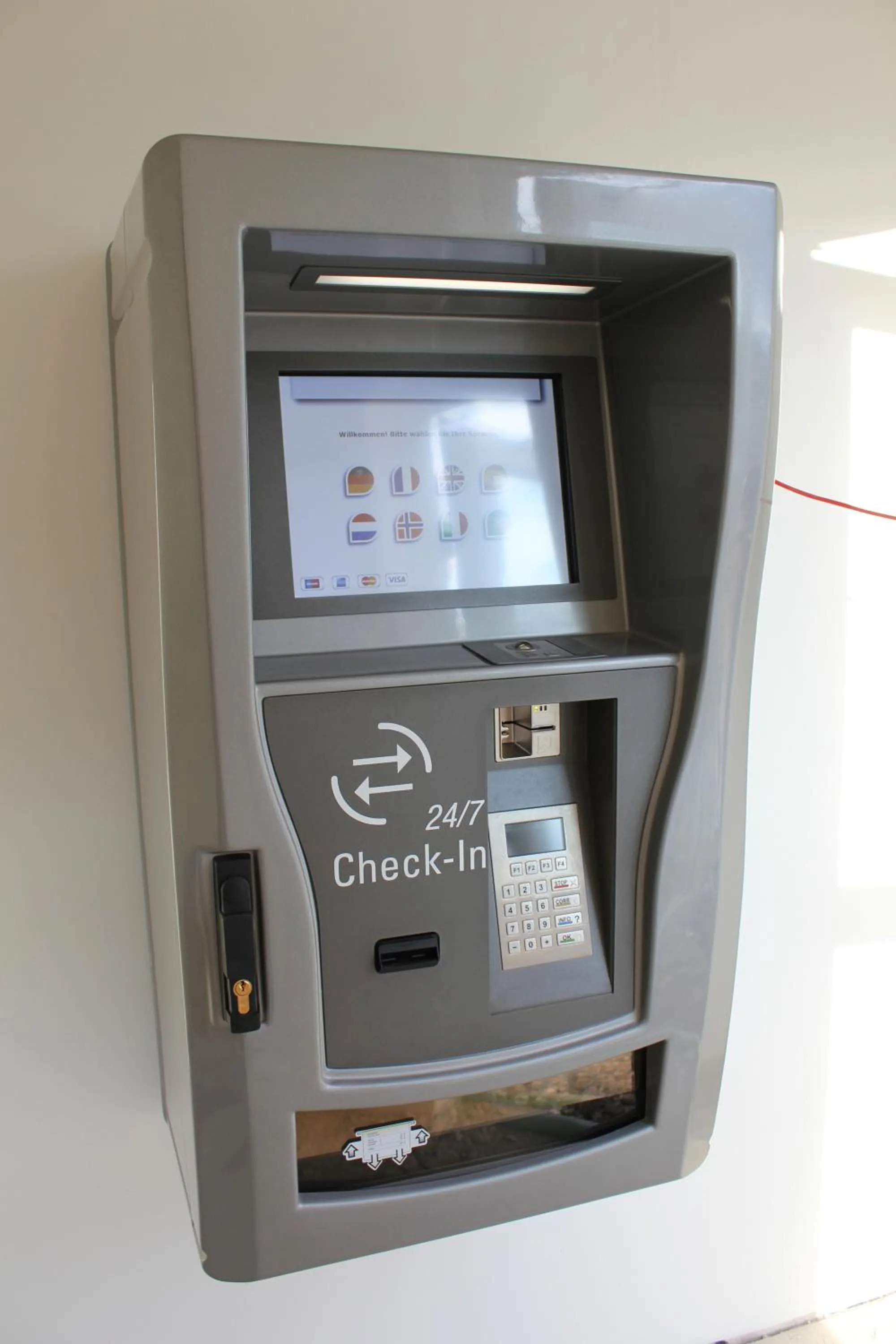 Decorative detail in City Motel Soest