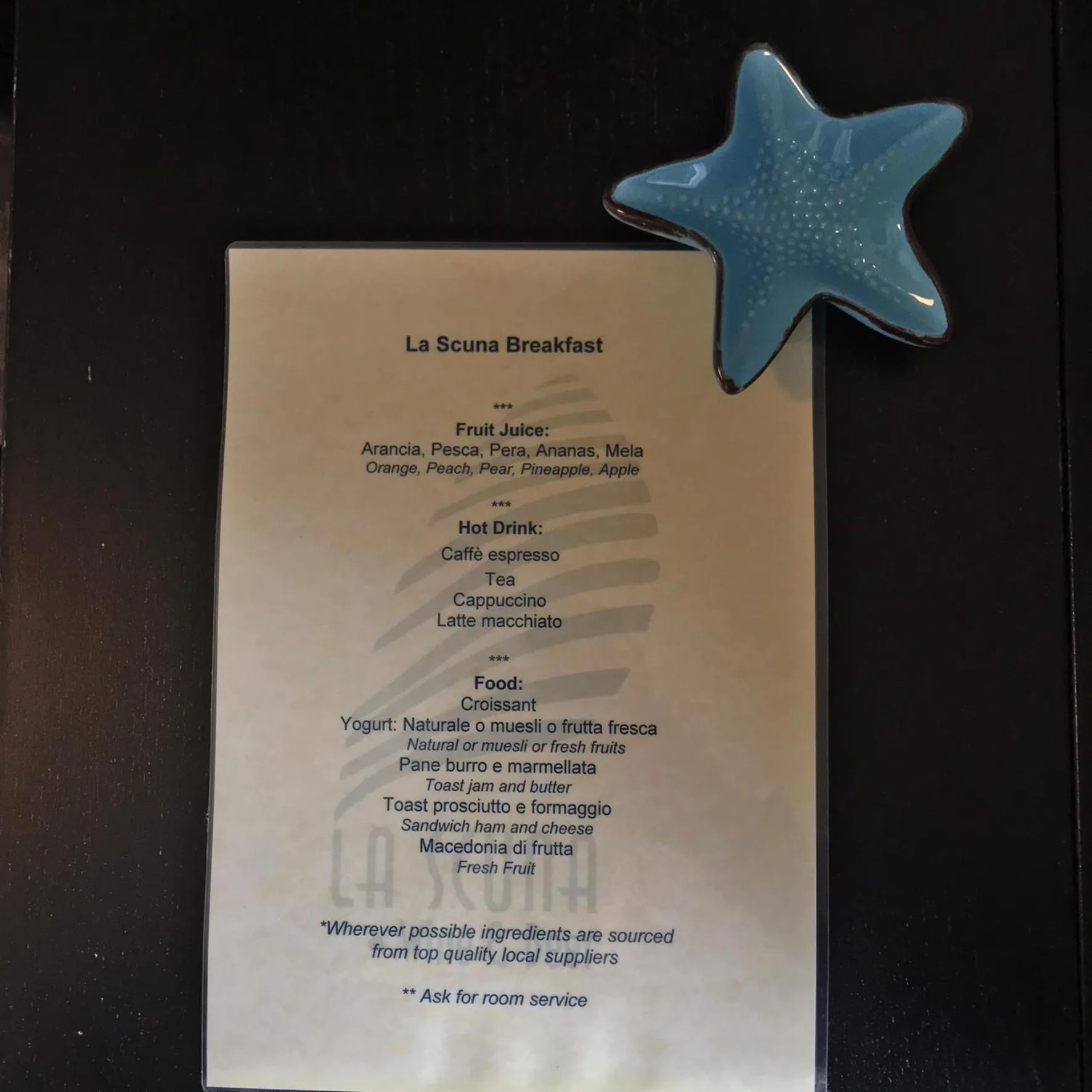 Food and drinks in il Magàn - Cinque Terre