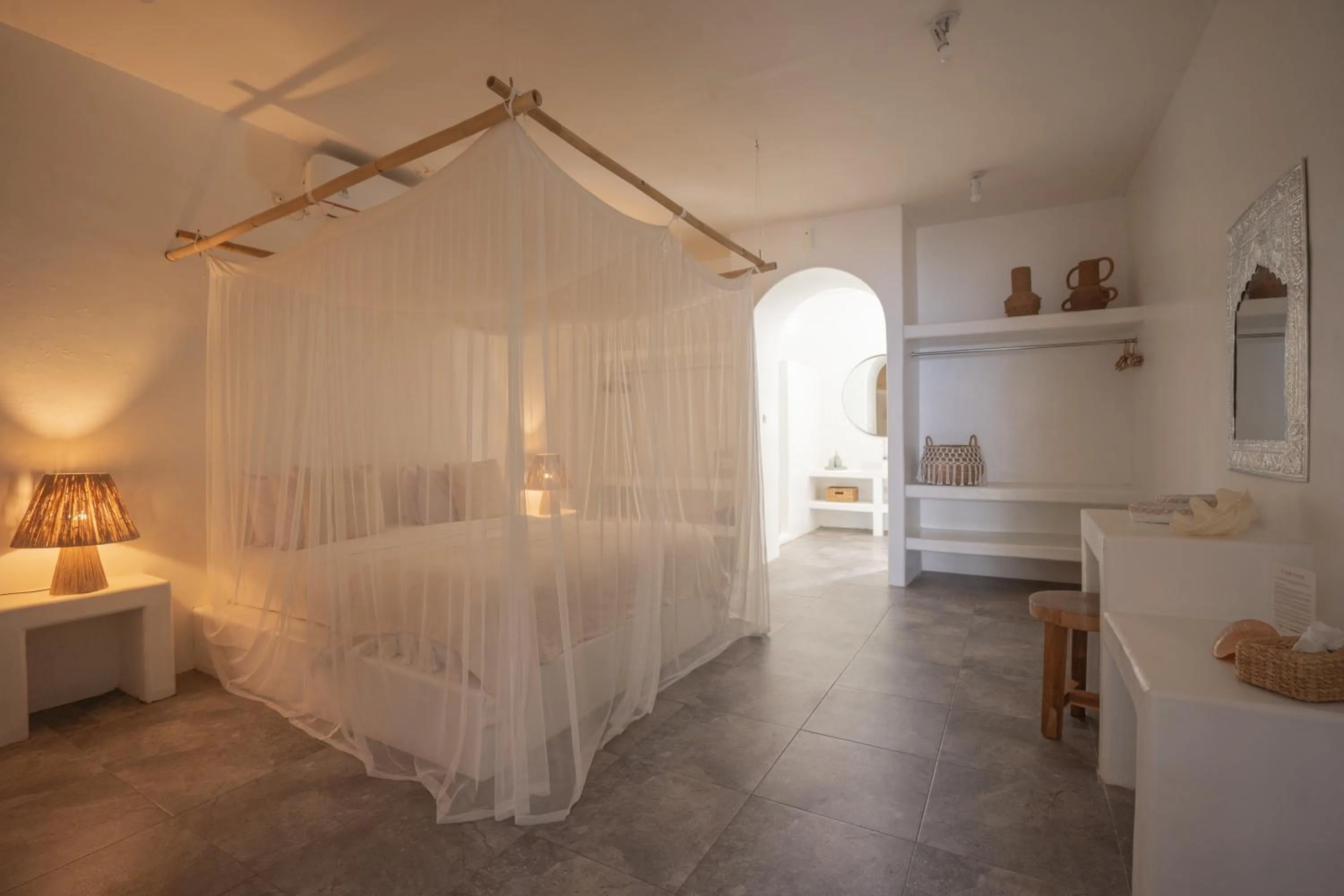 Bed in Cabana - Boutique Beachfront Accommodation