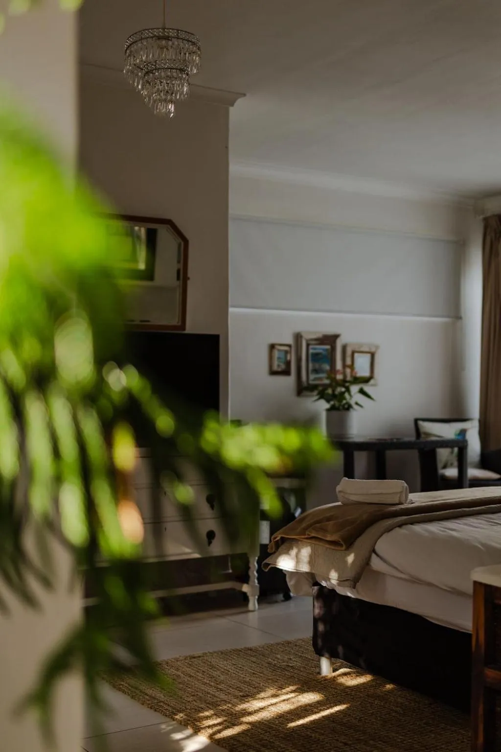 Bed in Radium Hall Guest House