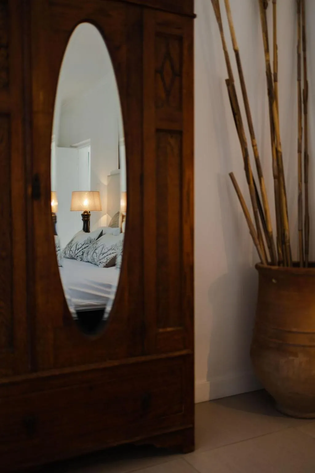 Bed in Radium Hall Guest House