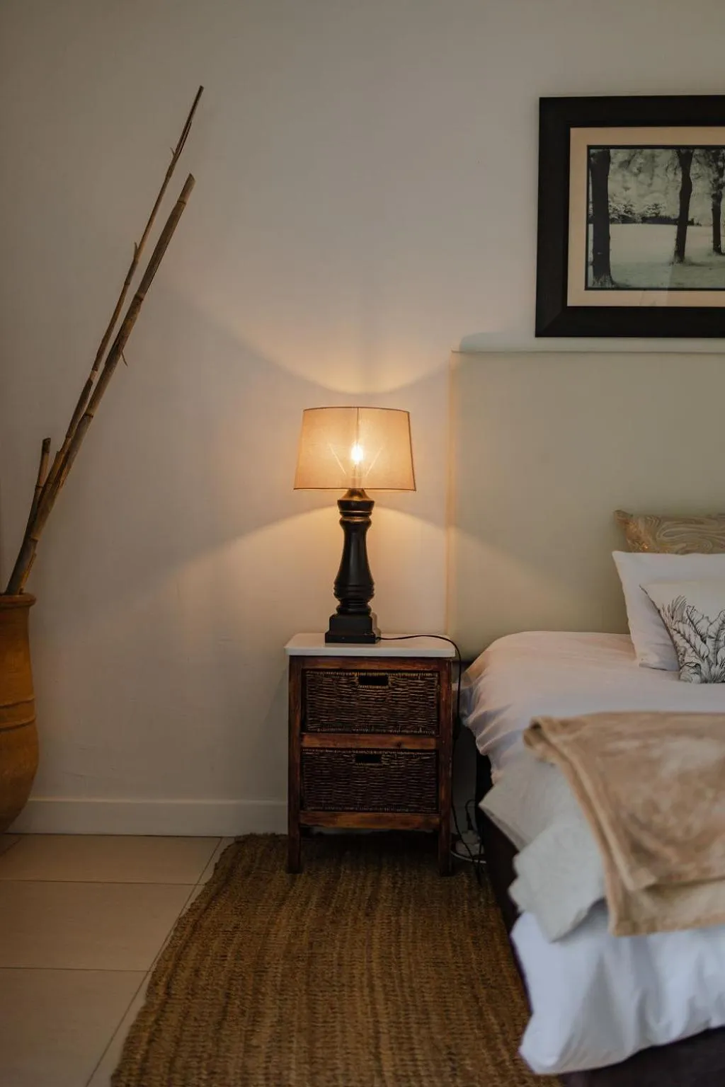 Bed in Radium Hall Guest House