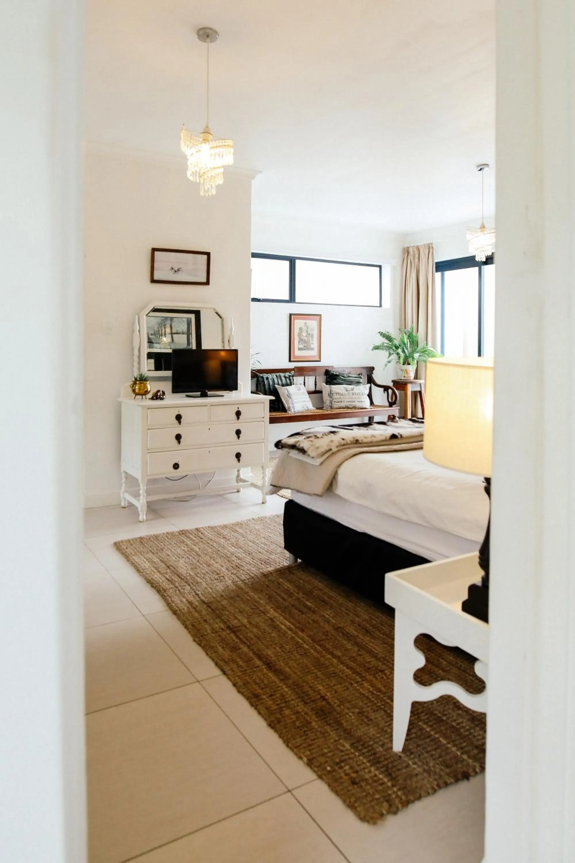 Living room in Radium Hall Guest House