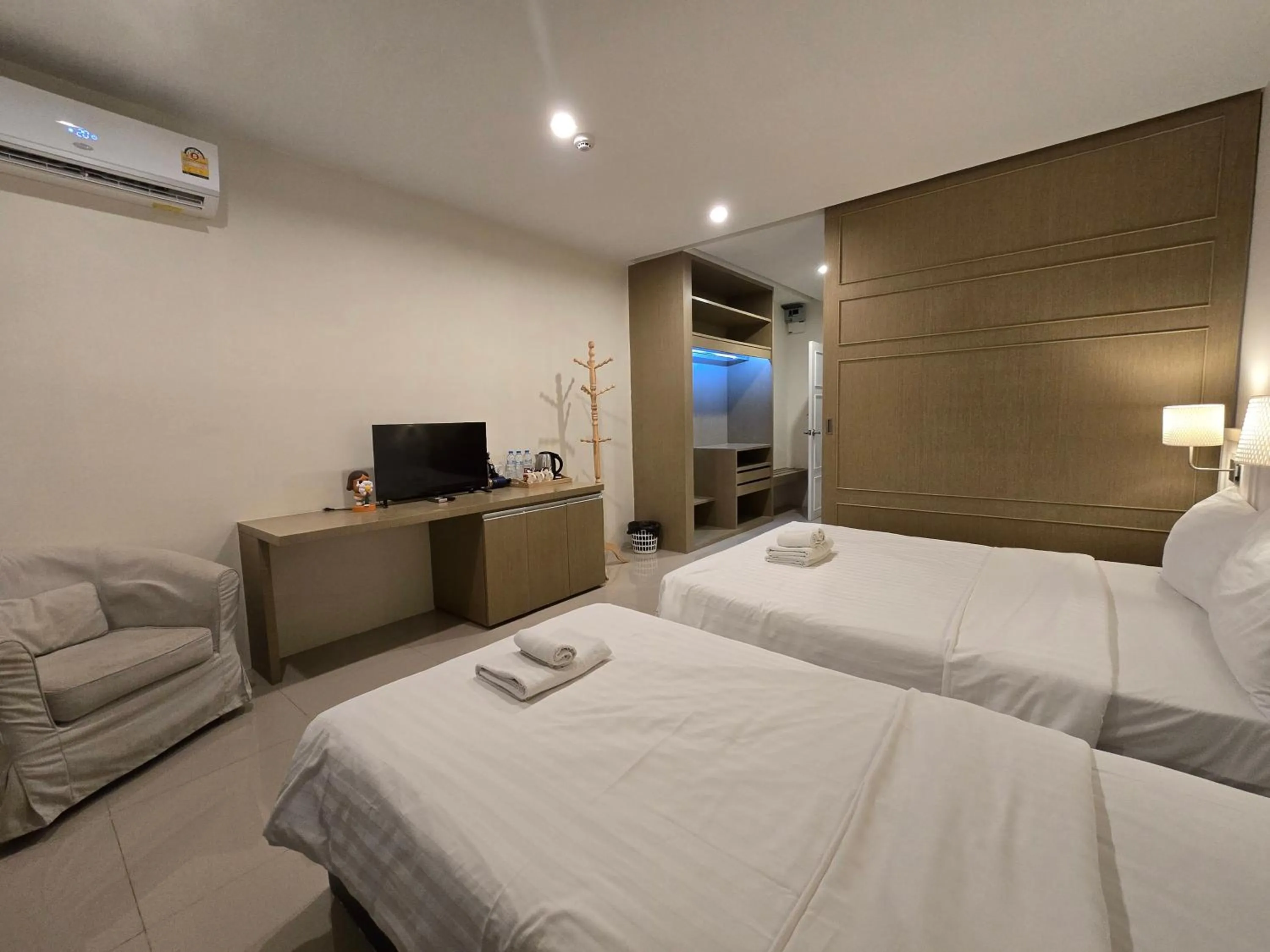 TV and multimedia, Bed in Sleepstation at Pratunam