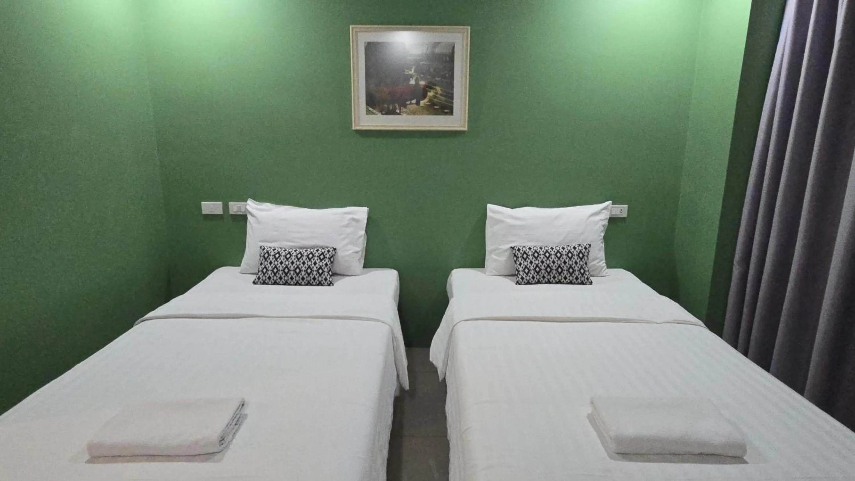 Bed in Sleepstation at Pratunam