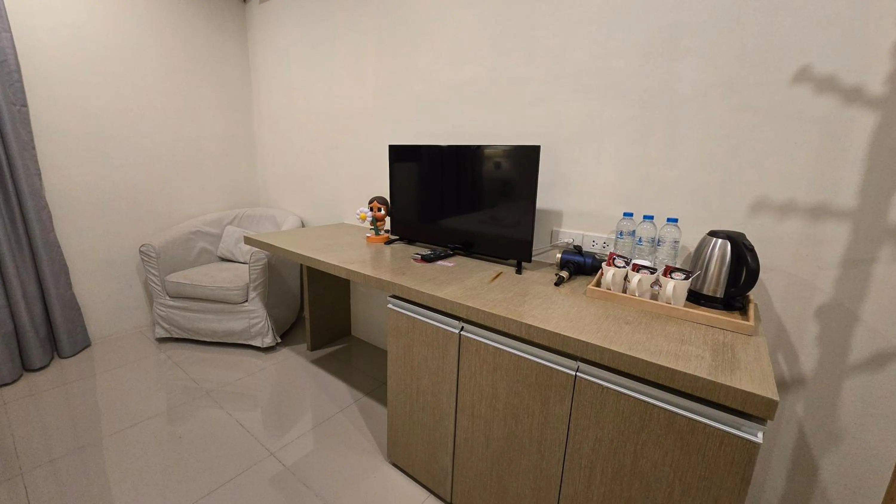 TV and multimedia in Sleepstation at Pratunam