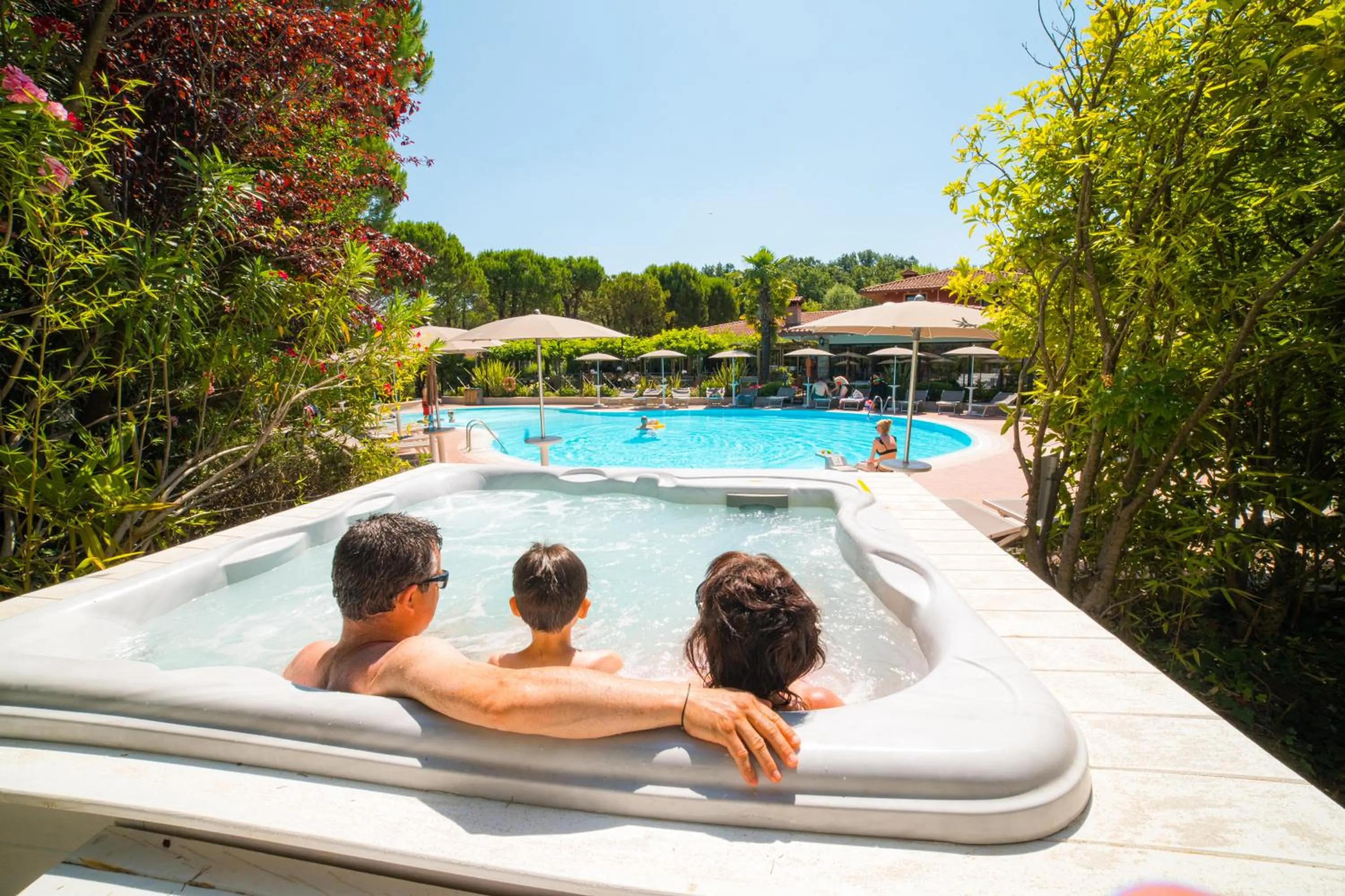 Swimming pool in Park Residence Il Gabbiano