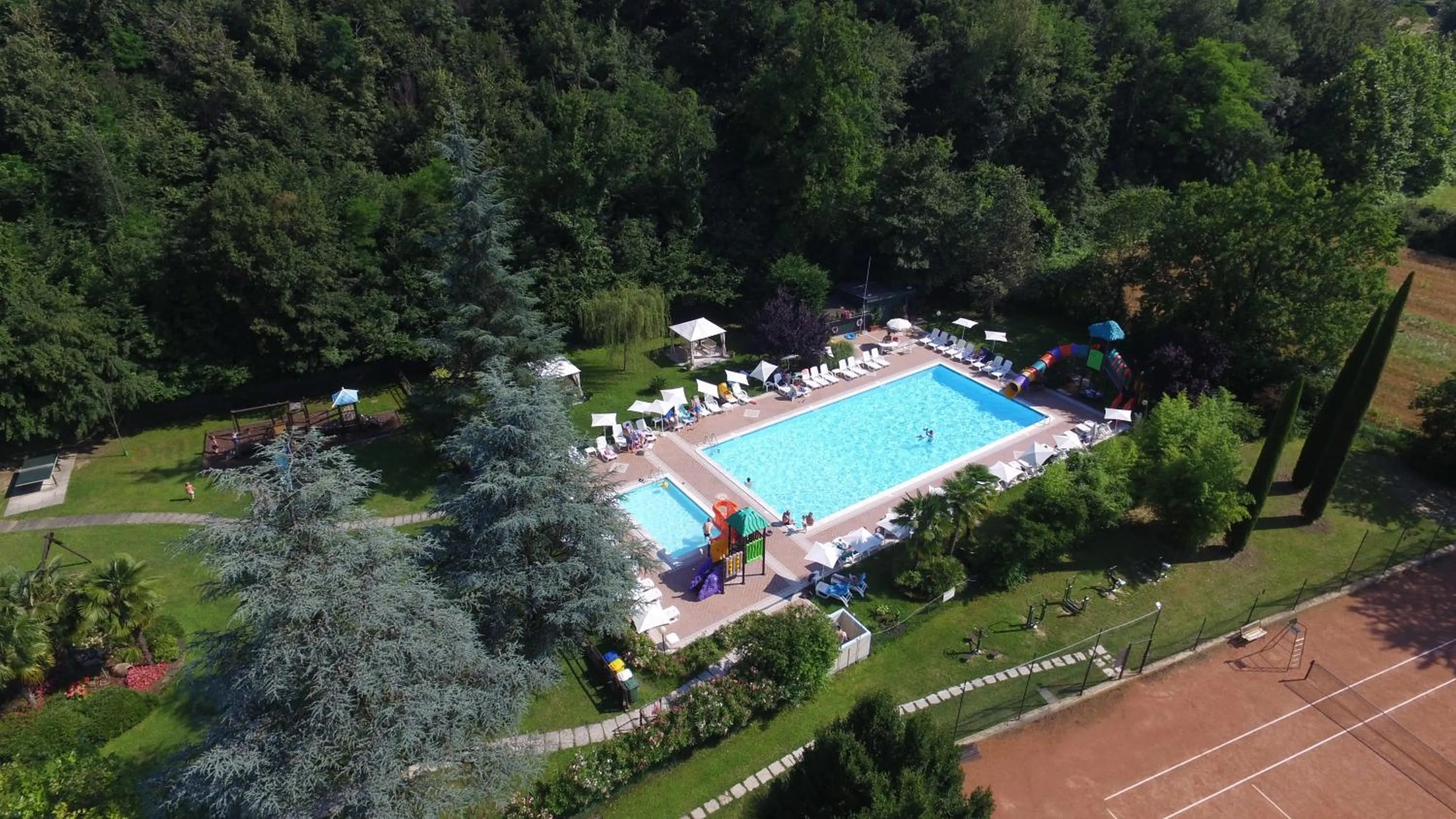 Bird's eye view in Park Residence Il Gabbiano
