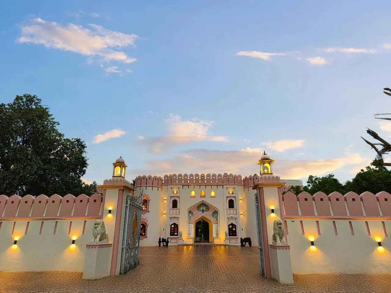 Property building in Sajjan Bagh Resort