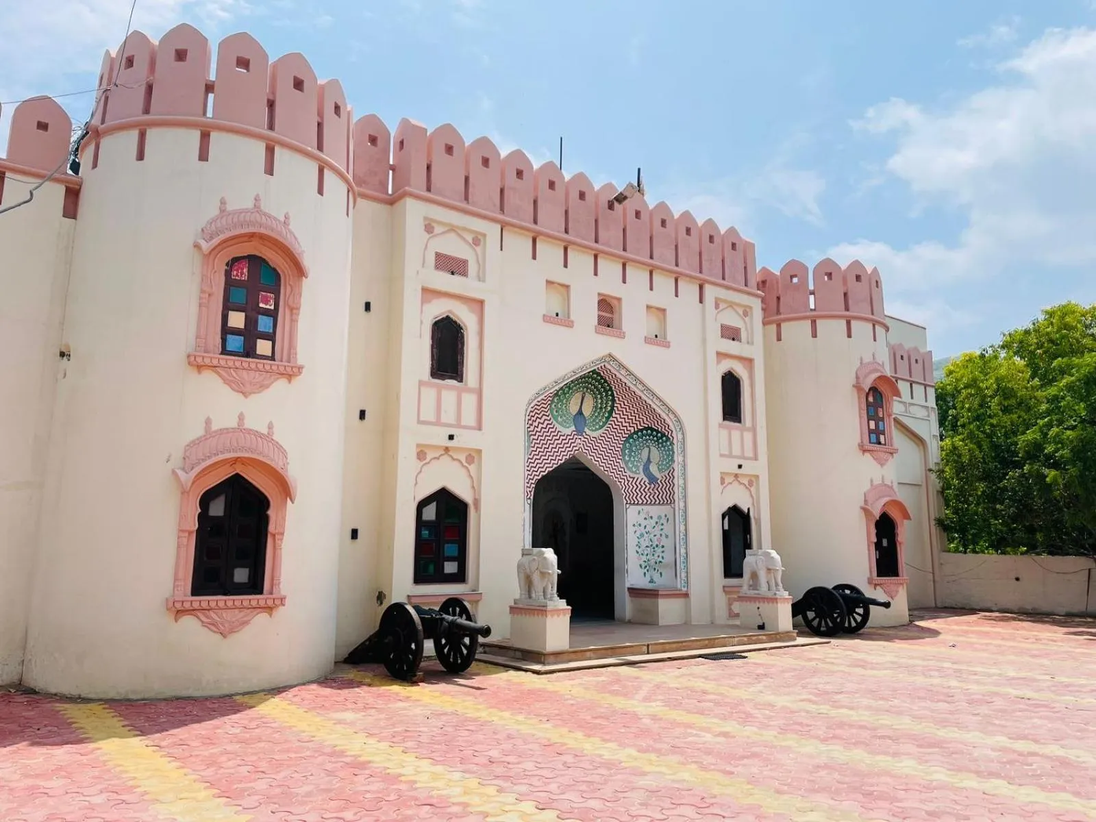 Property building in Sajjan Bagh Resort