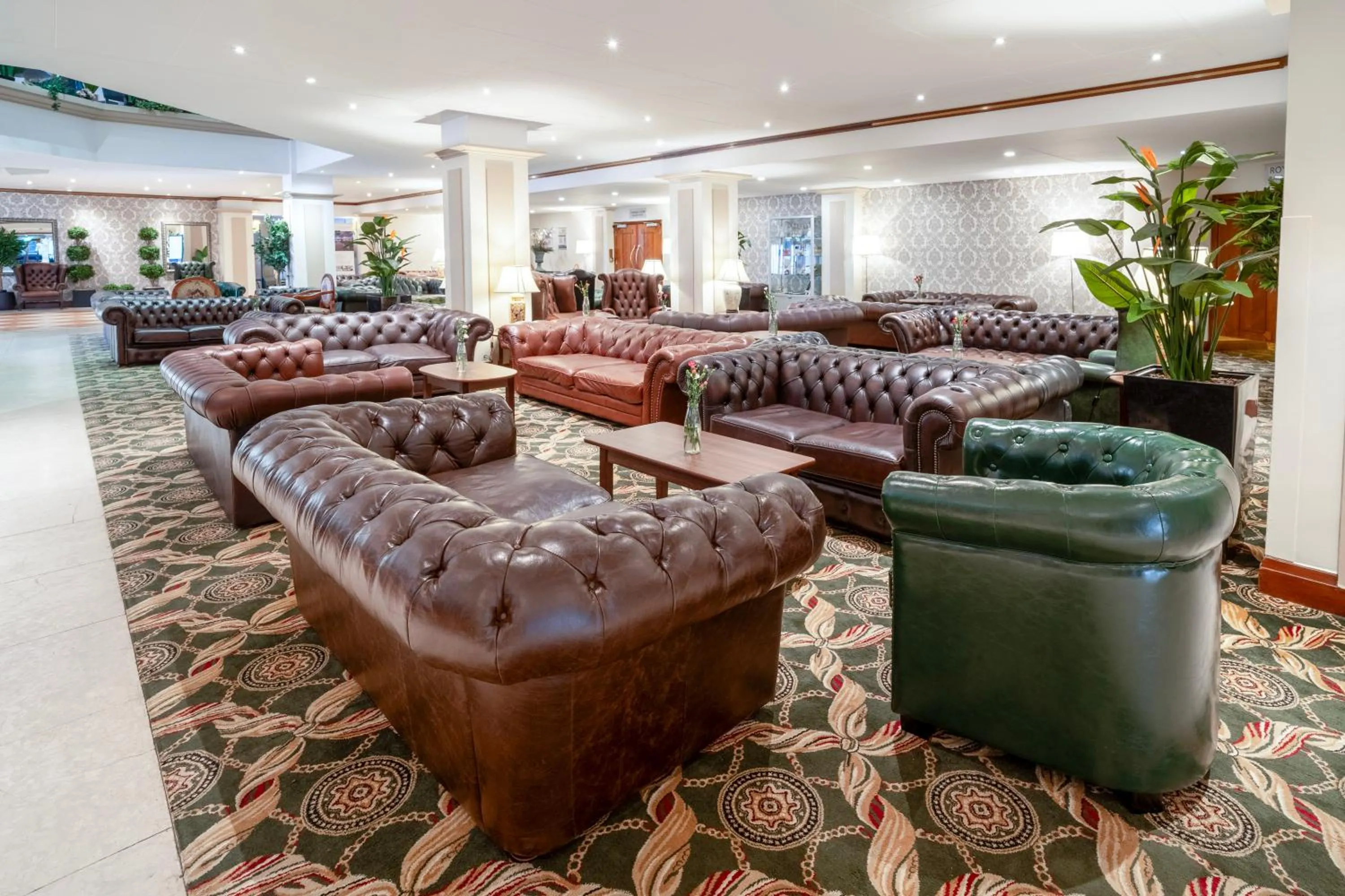 Lobby or reception in Grand Hotel Blackpool