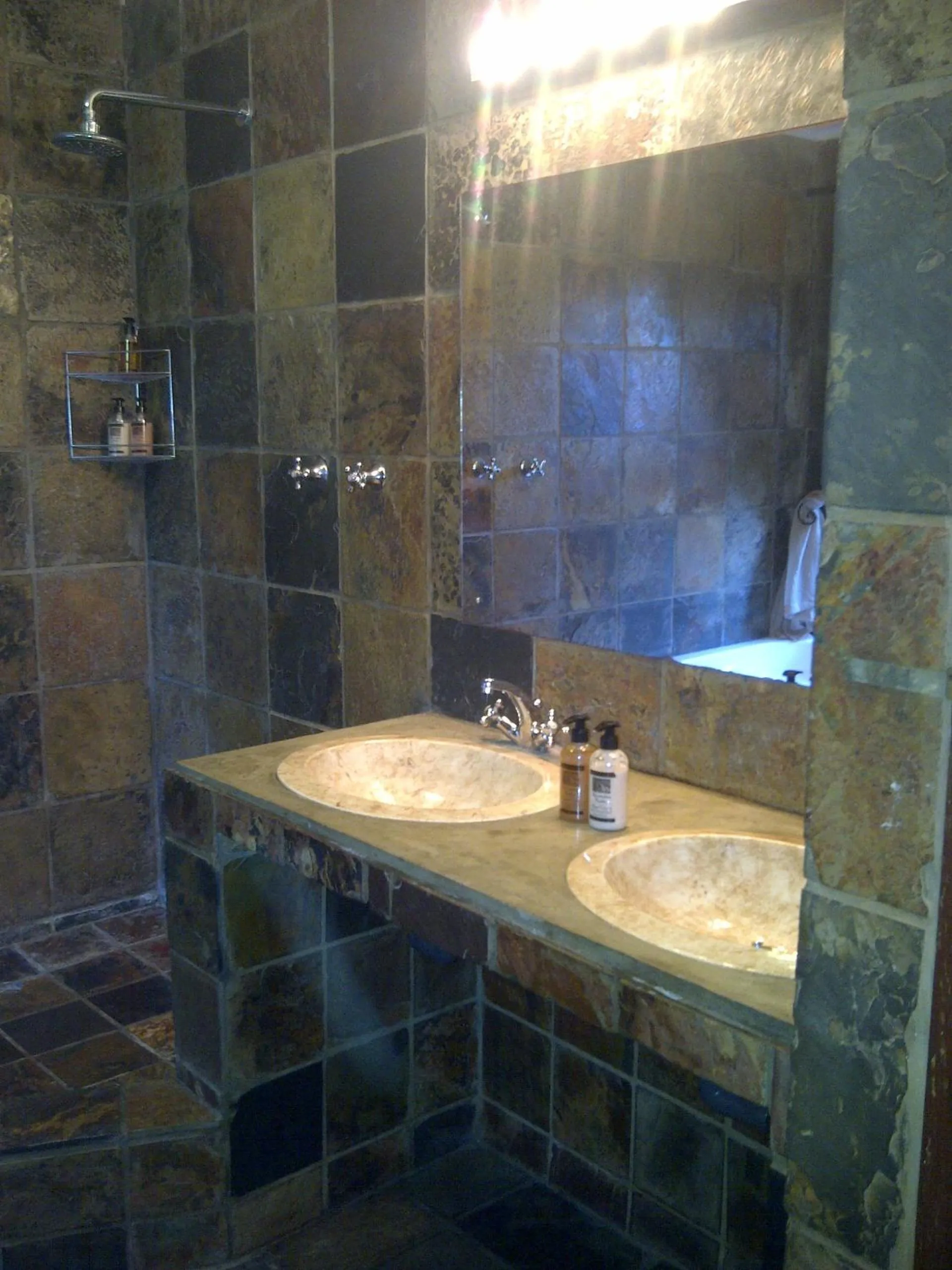 Shower in Agulhas Country Lodge